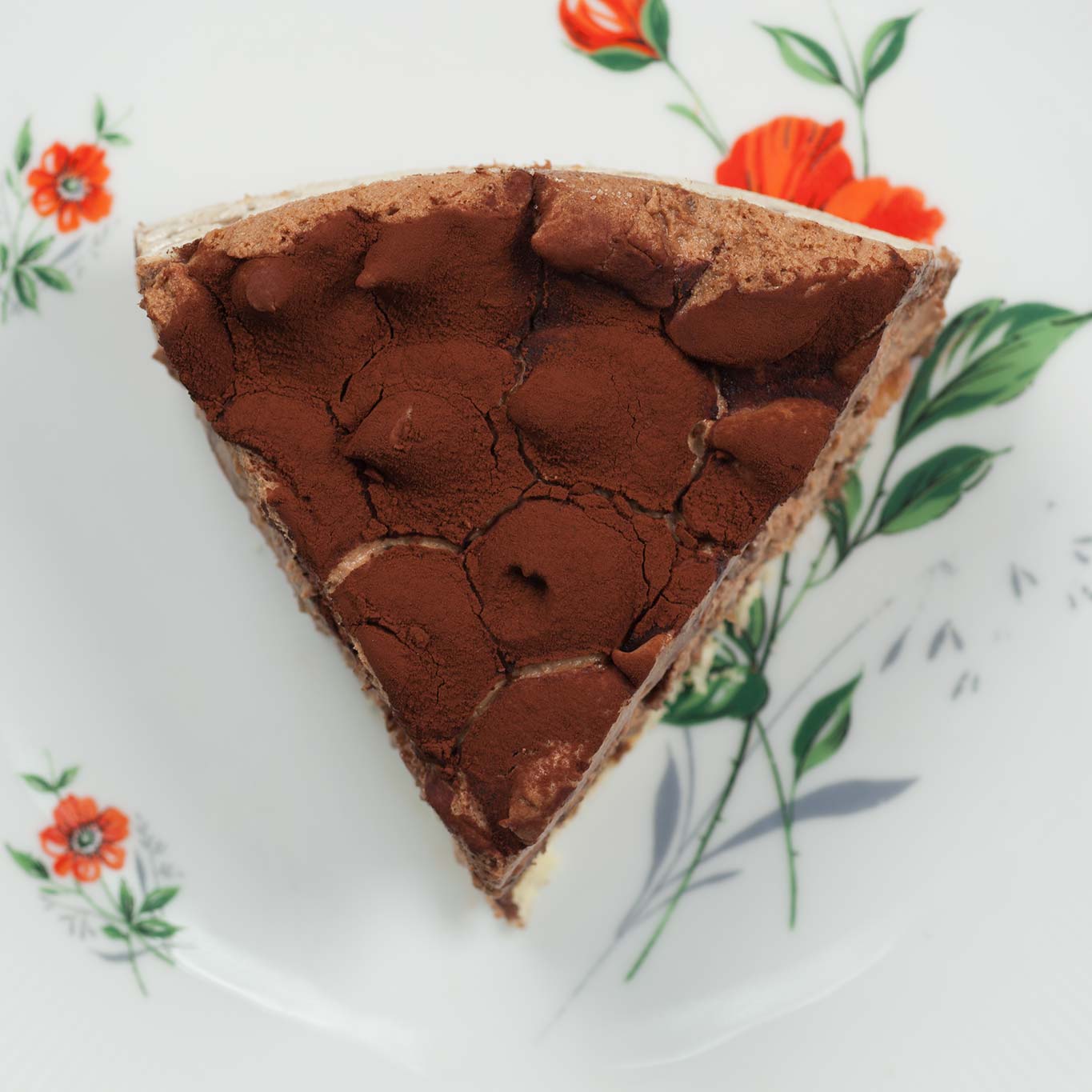 Sign 2/30 (Chocolate cake), 2014, carbon print, 40 × 40 cm