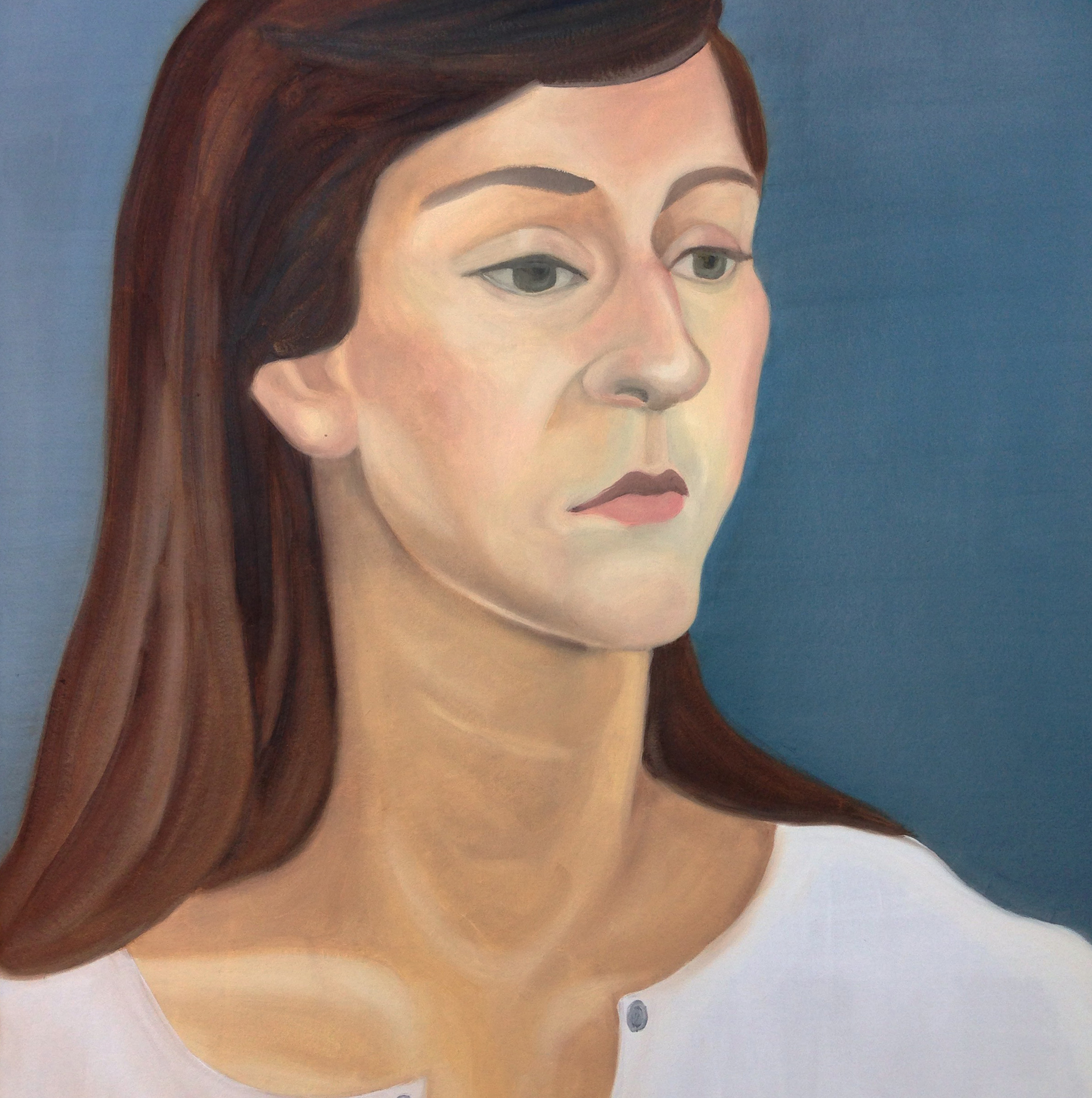 No name, Oil on paper, 2016