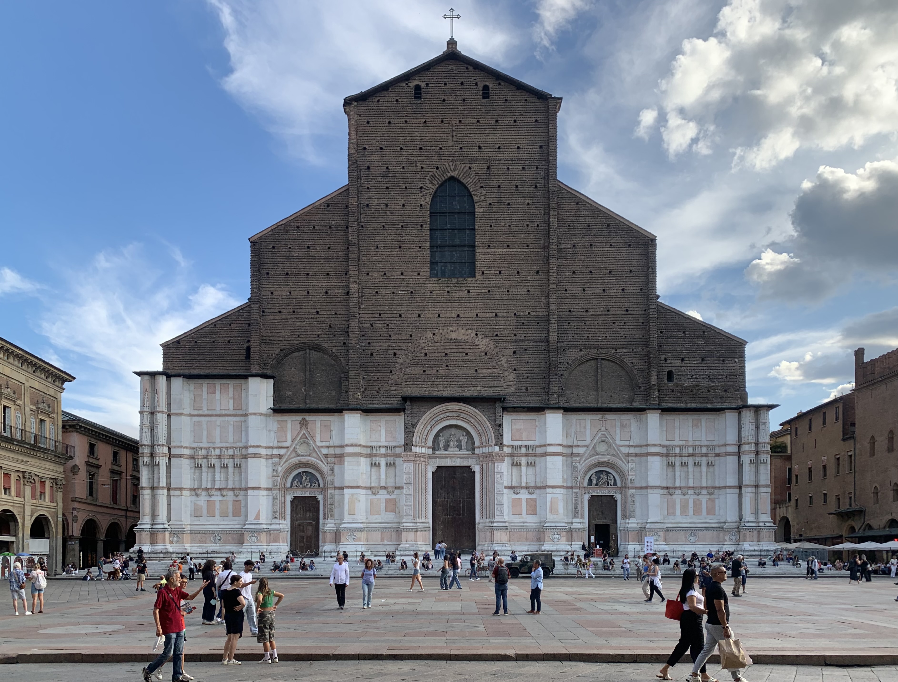 Image 13. Rome in Bologna: Church of San Petronio in Bologna, unfinished since 1390; construction halted in 1561 when it was to exceed the scale of Old St. Peter’s in Rome.