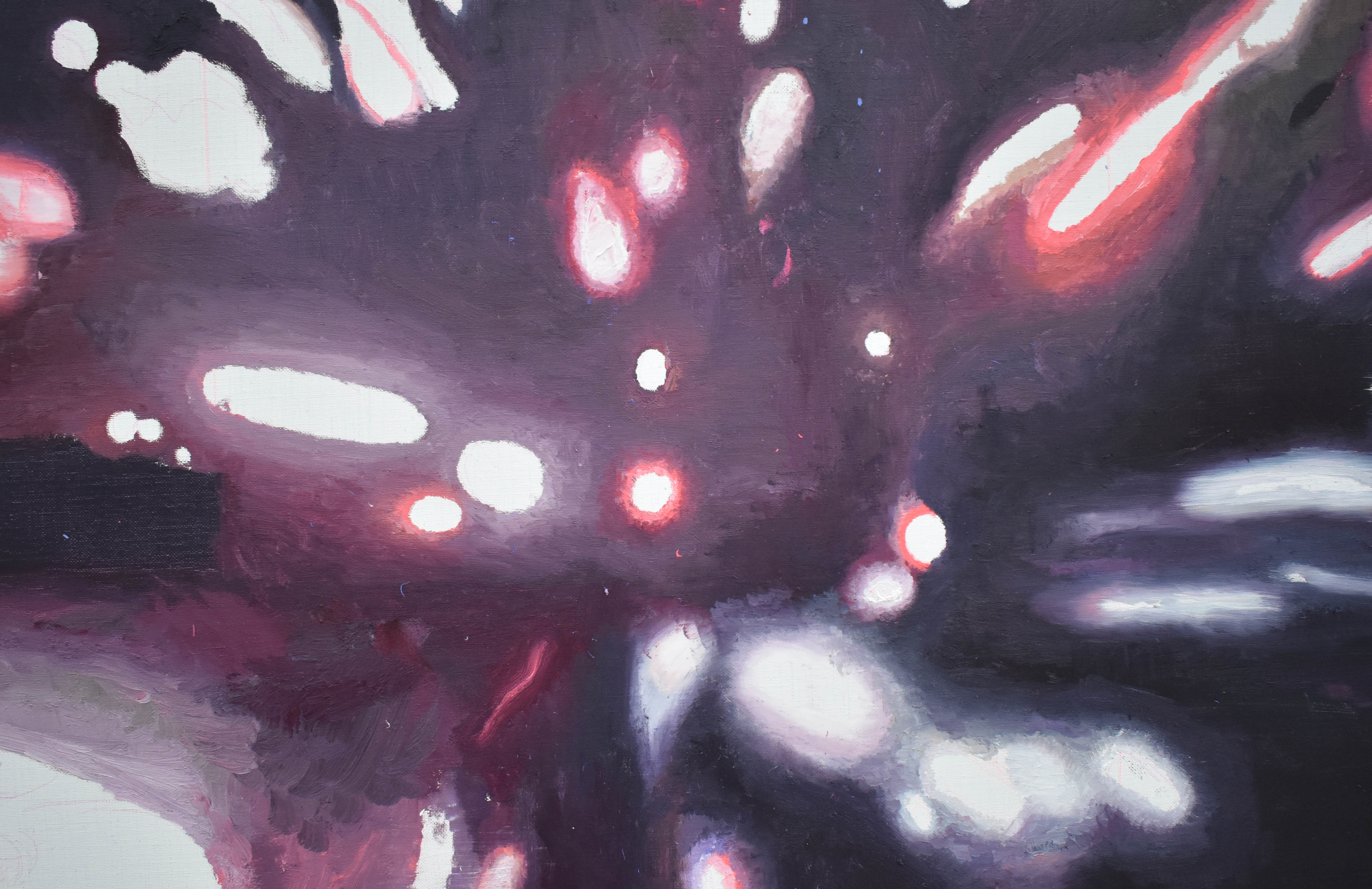 Detail. S/T (Triptych III) Oil on canvas, 180 x 100 cm (each), 2023