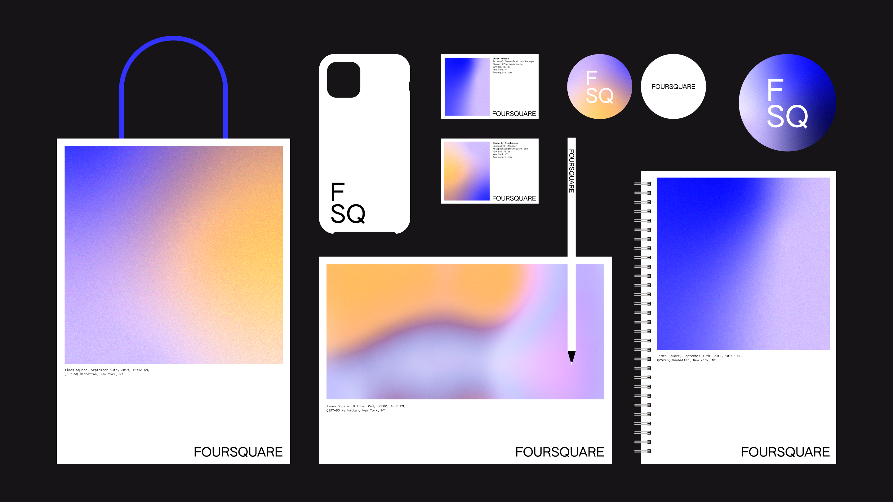 Brand New: New Logo and Identity for Foursquare by Playlab, Inc.