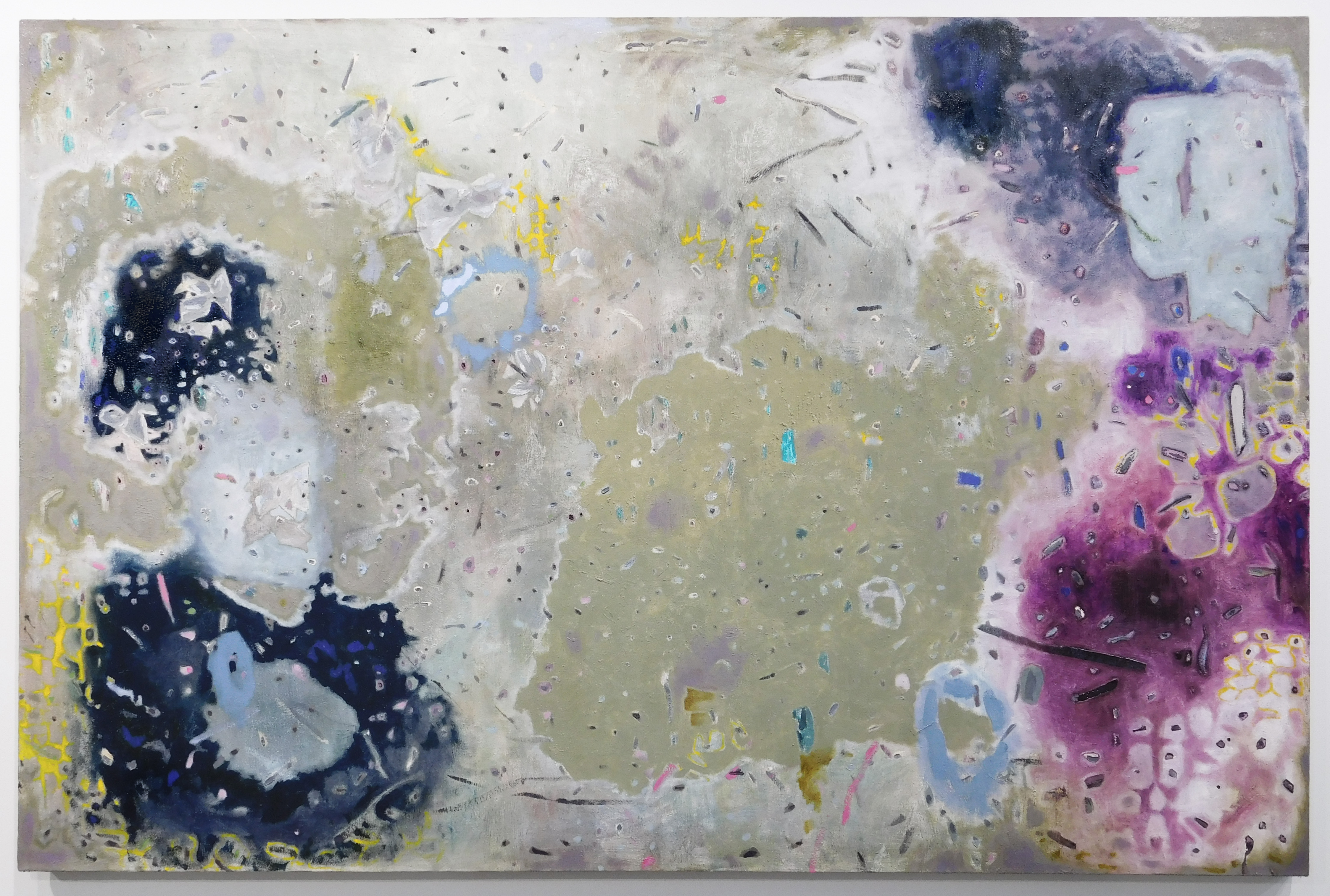 the gnat cloud | 48 x 72 inches | oil on linen