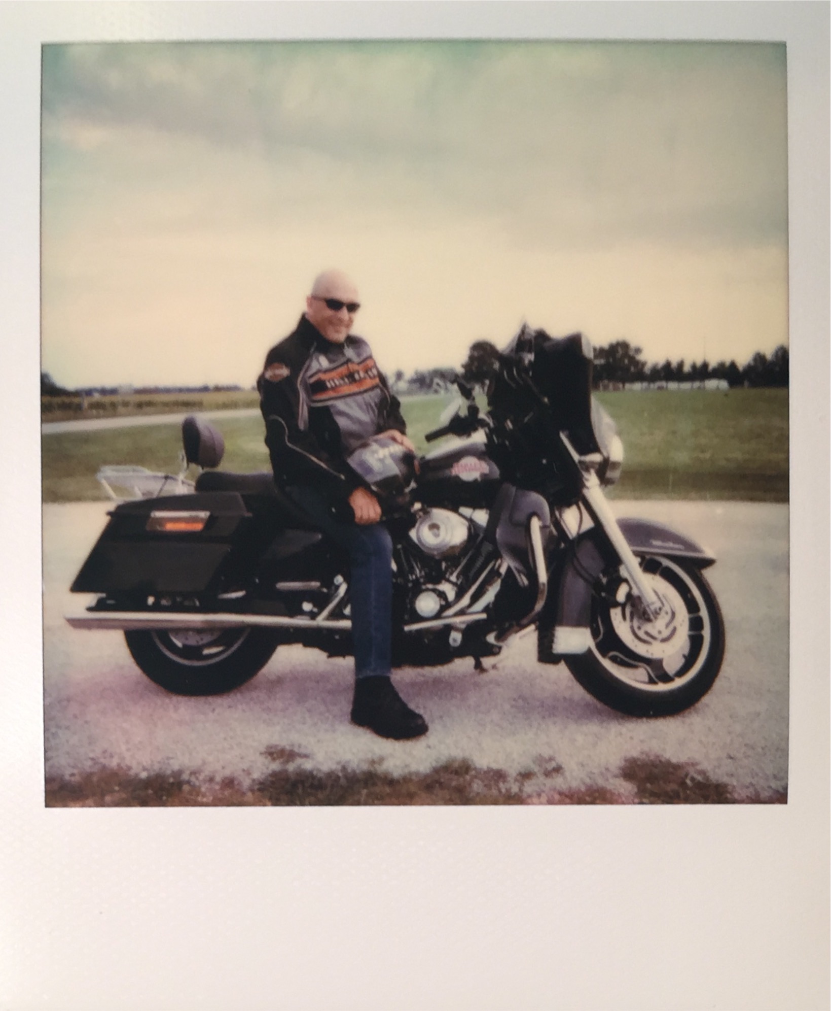 Papa and his Harley