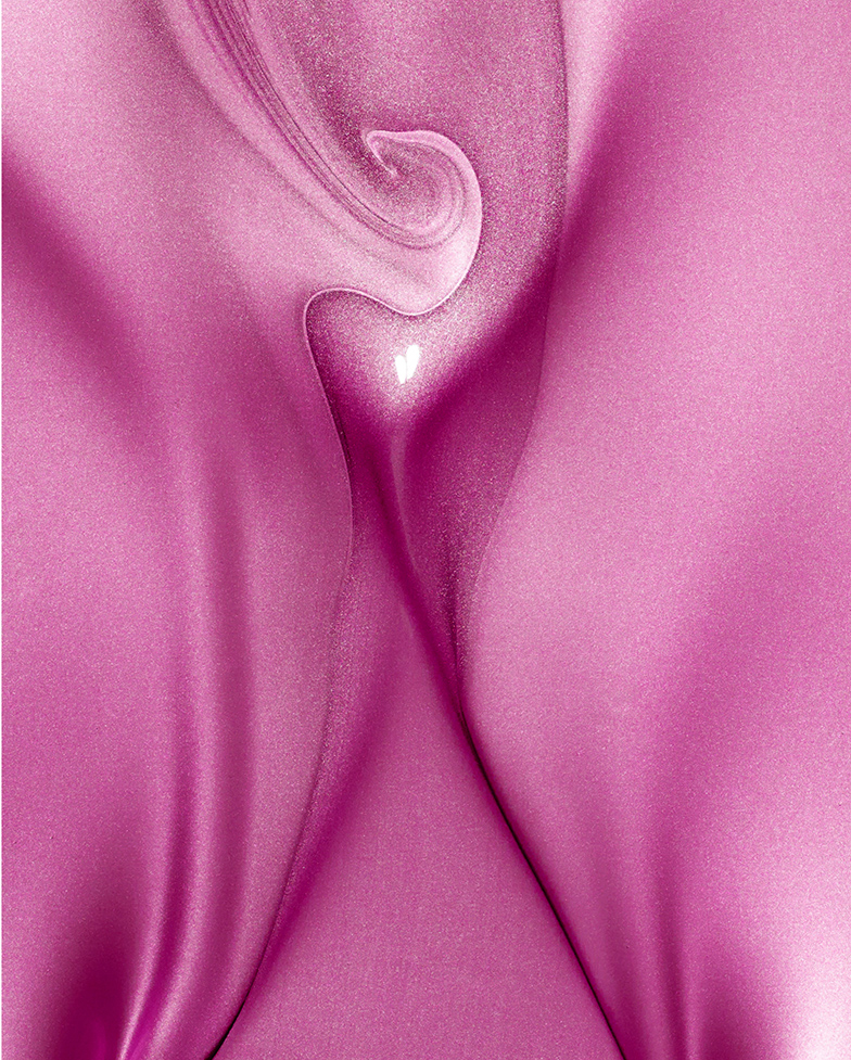 KMA photographer Isabelle Bonjean shoots a bright photograph of pink Essie nail polish 