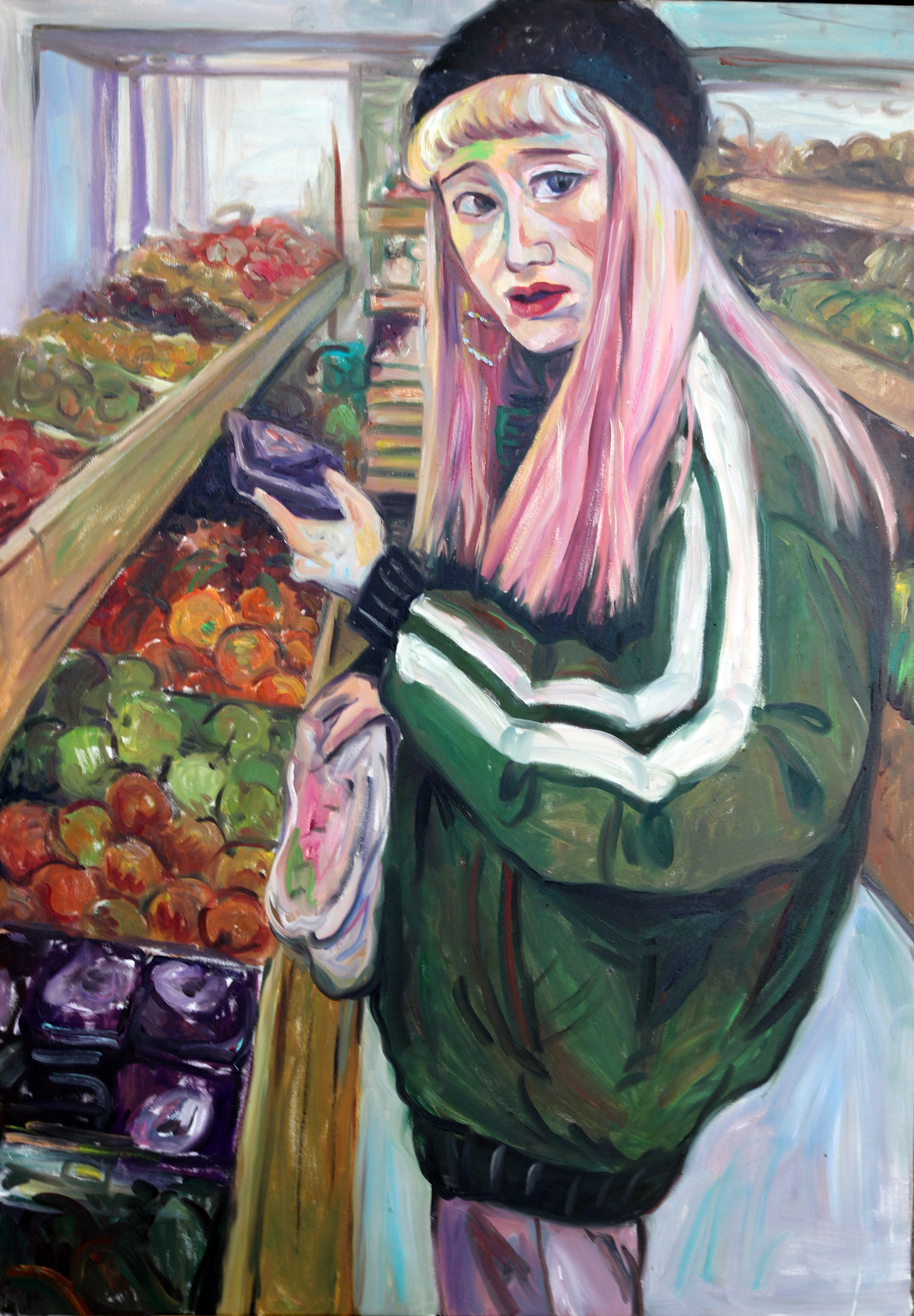 Blueberry 2017 70*100cm