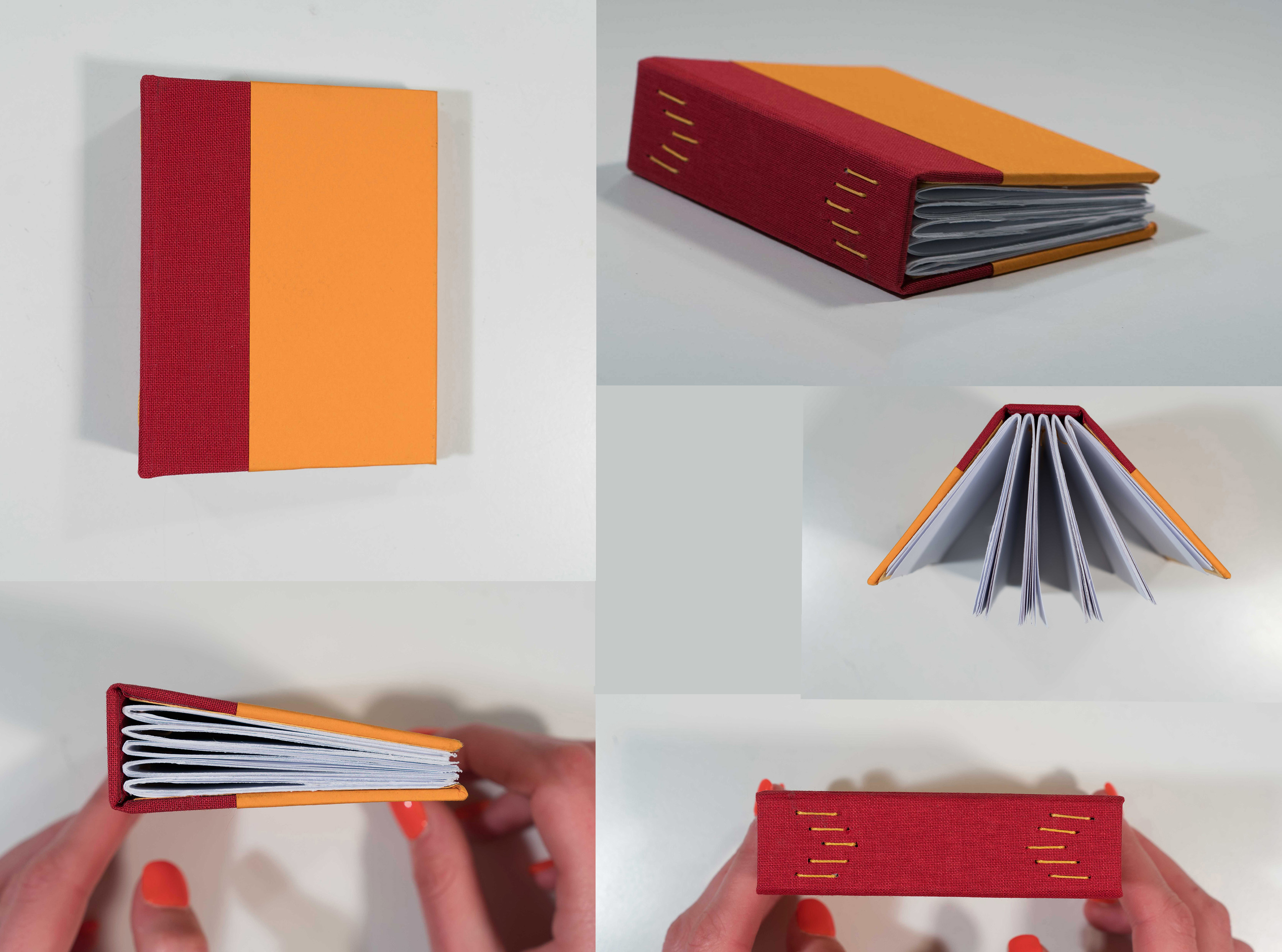 Tiny Things, 2019, Paper, Thread, Book Board, Book Fabric