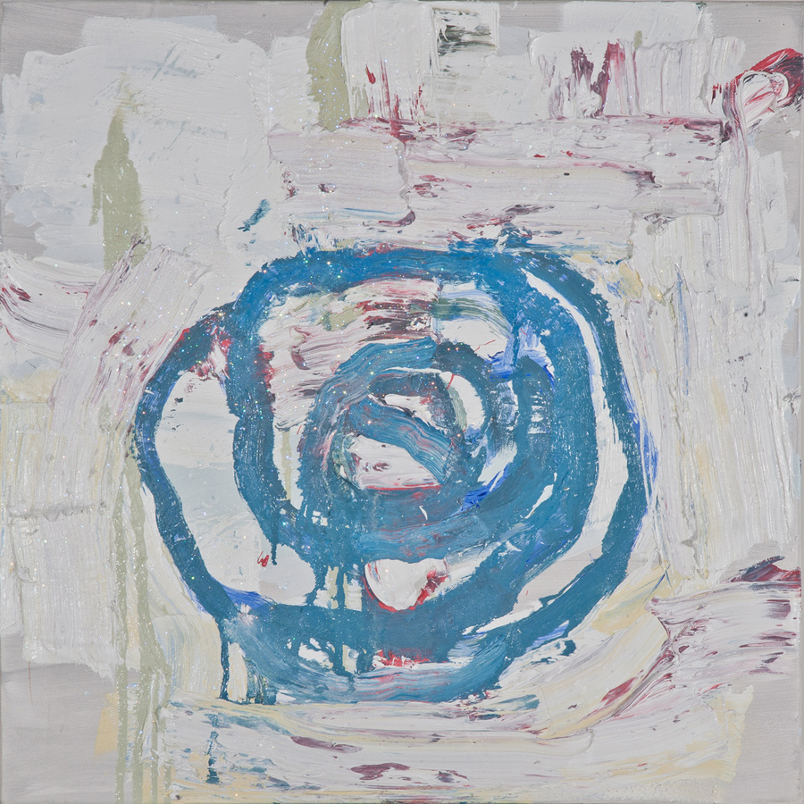 Blue Perfume 3, 2014, oil on canvas, 24x24in