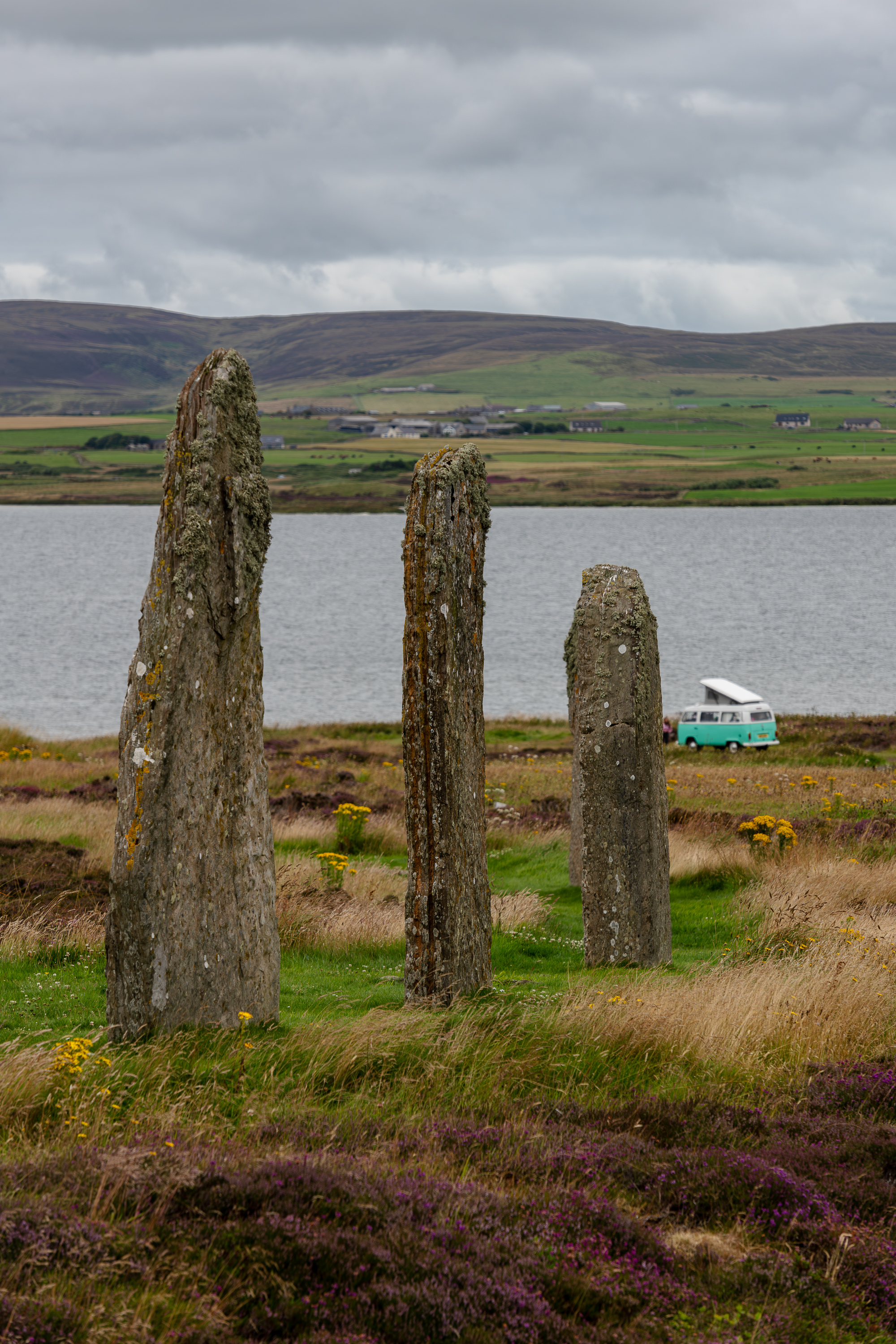 Cercle de Brodgar. Mainland, iles Orcades (Orkney)