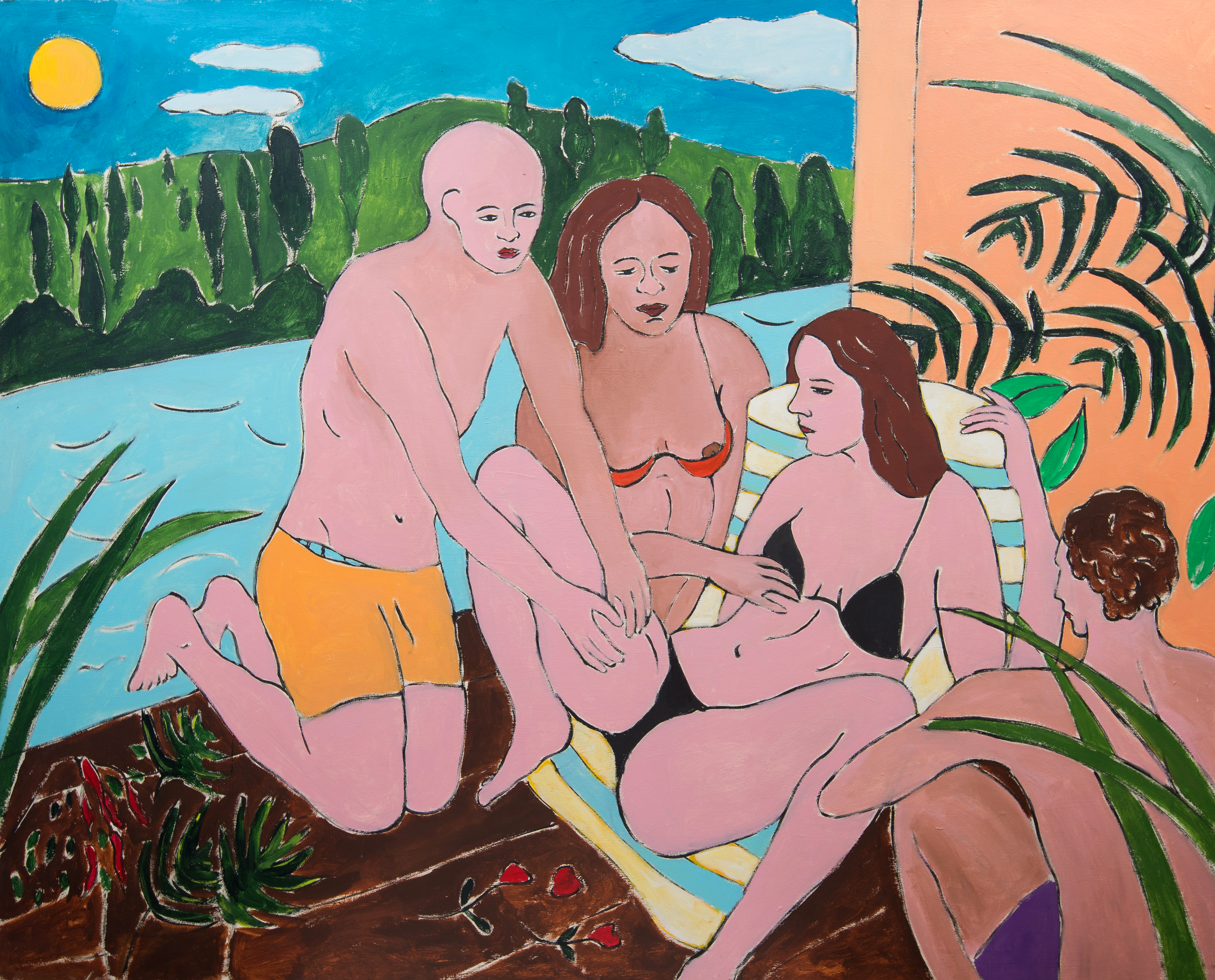 'Youth' 160x200cm Acrylic on Canvas