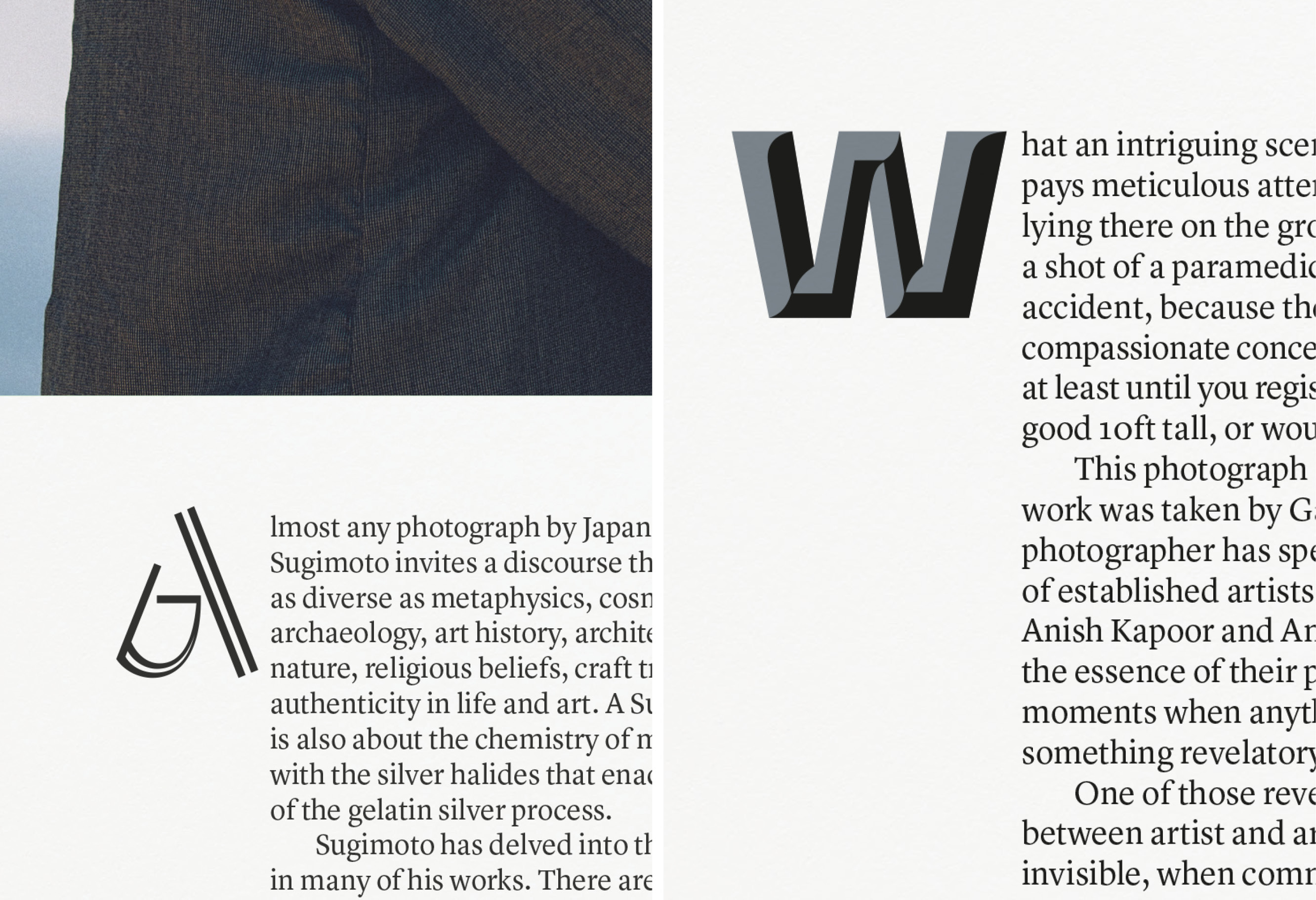 Christie’s Magazine – design and layout for around 26 issues, between 2016 and 2021 Custom type with Kia Tasbihgou