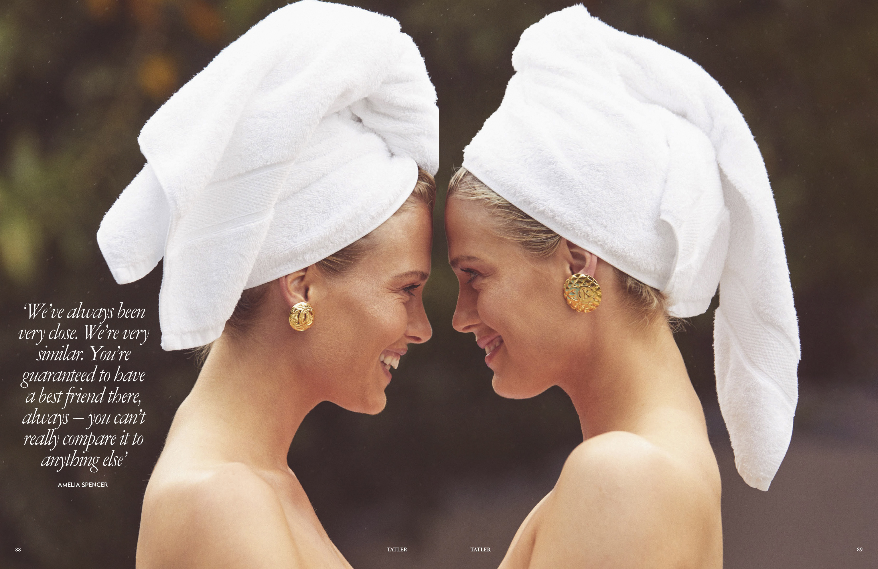 Lady Eliza and Lady Amelia Spencer