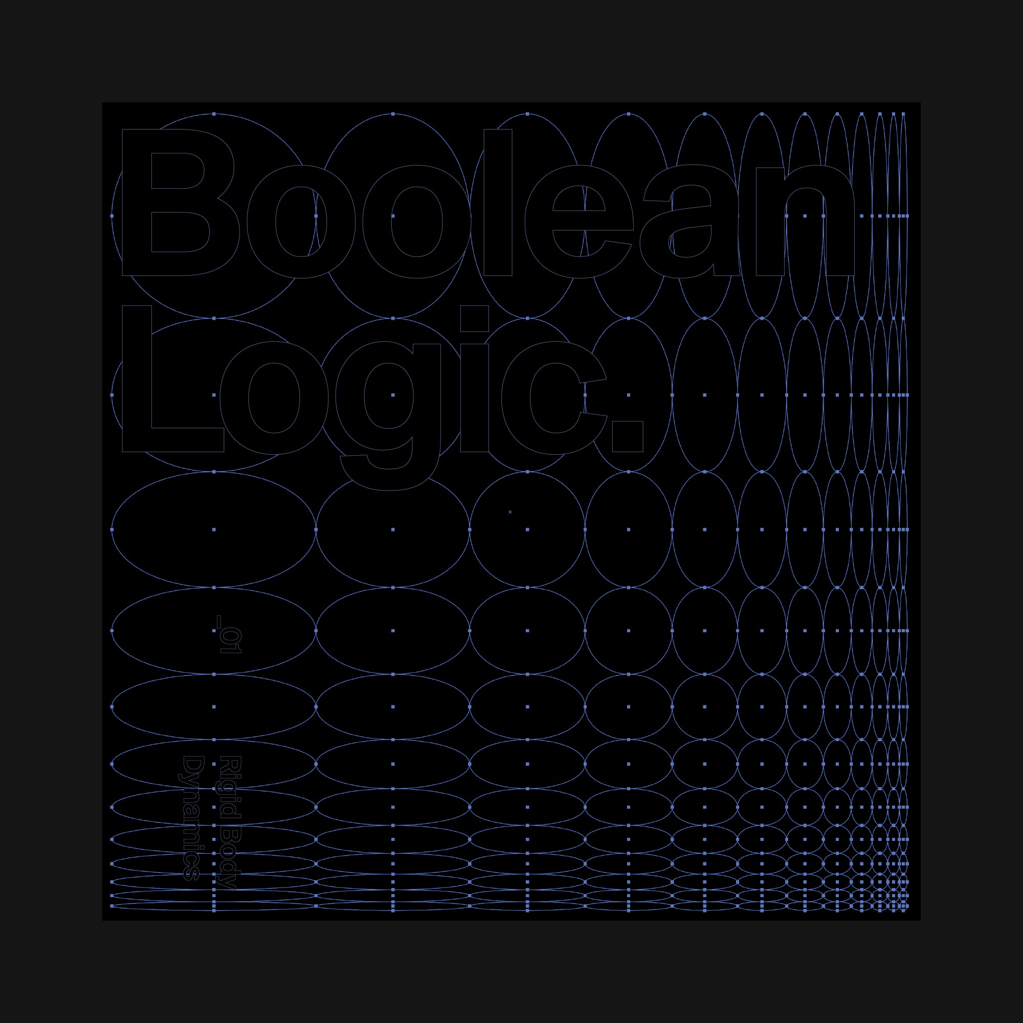 ︎︎︎ boolean / visual exploration  / 2020