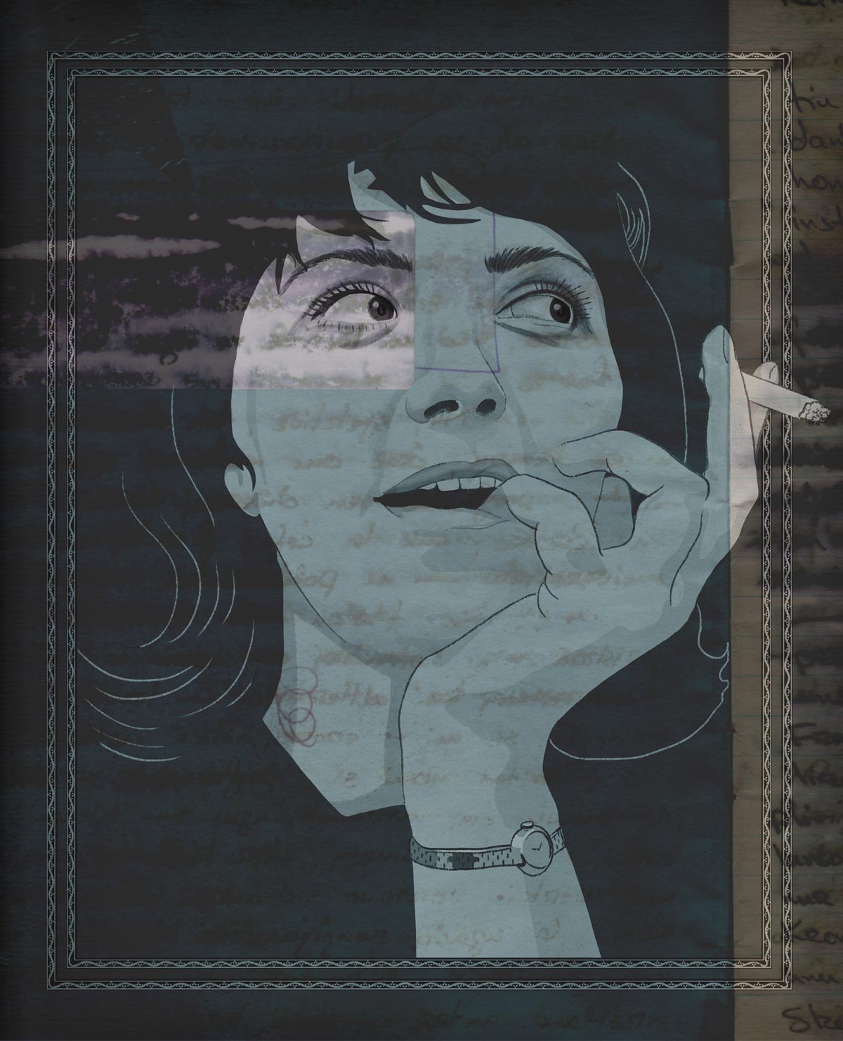 Portrait of Shelagh Delaney - Playwright