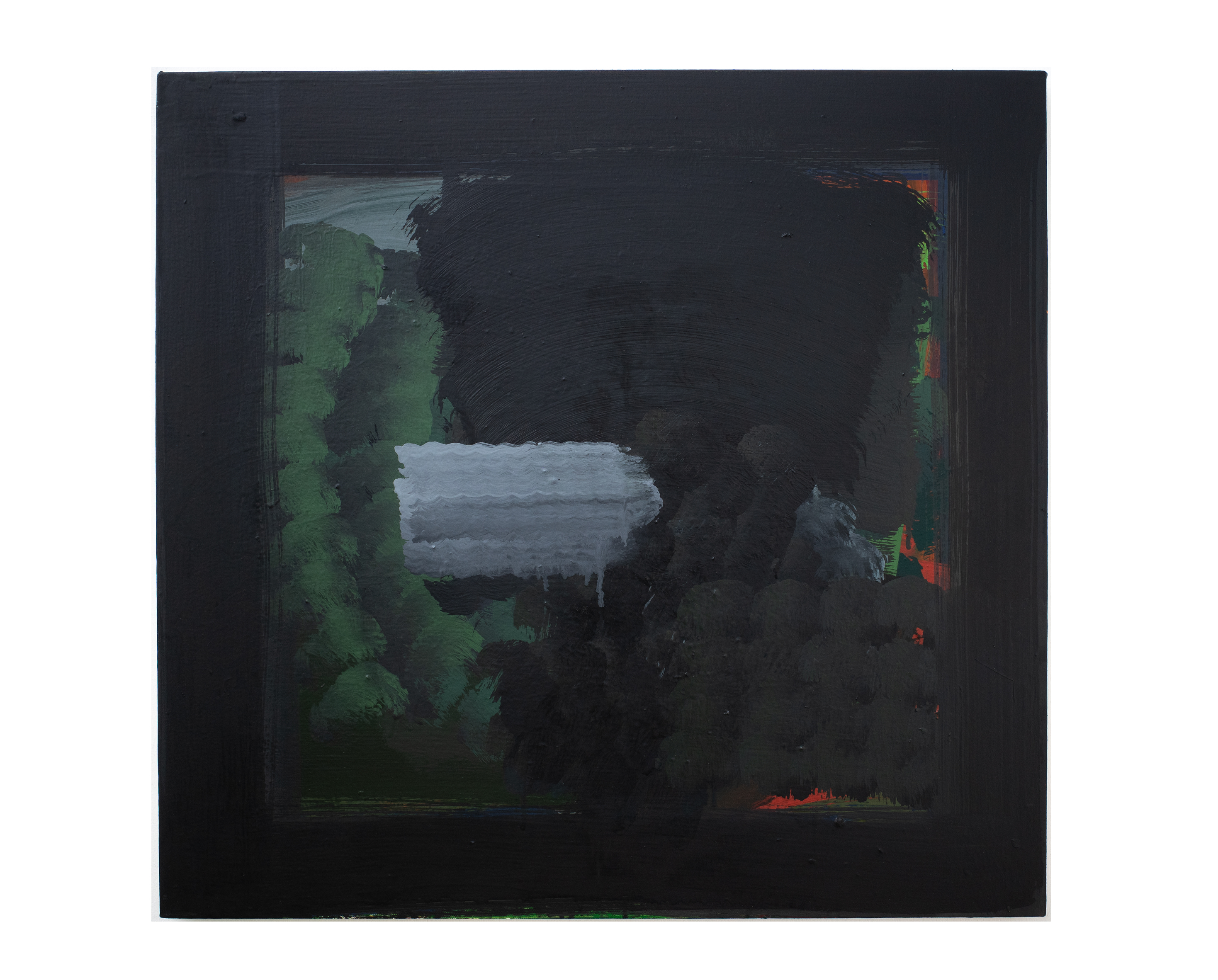 Middle of the night, oil on canvas, 56x58cm,2024-23