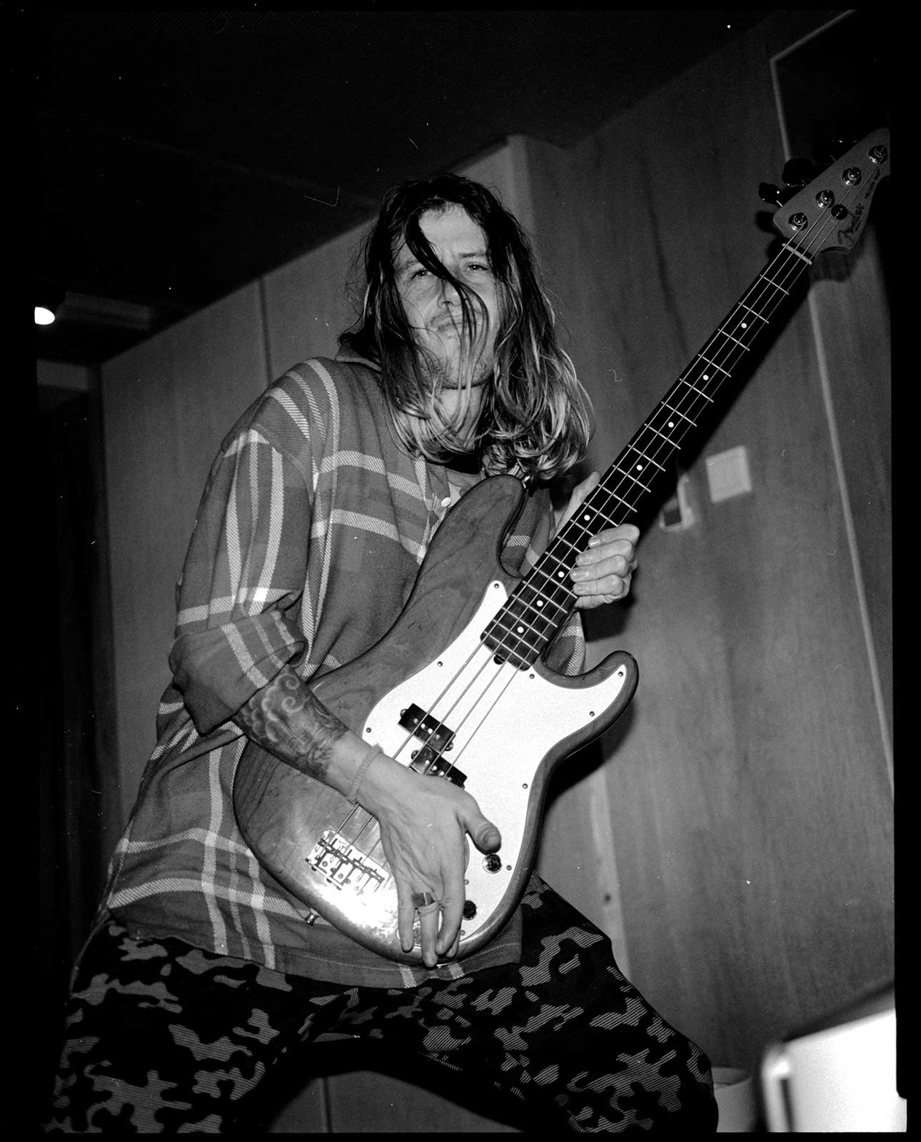 In the studio, Hong Kong, 2017.