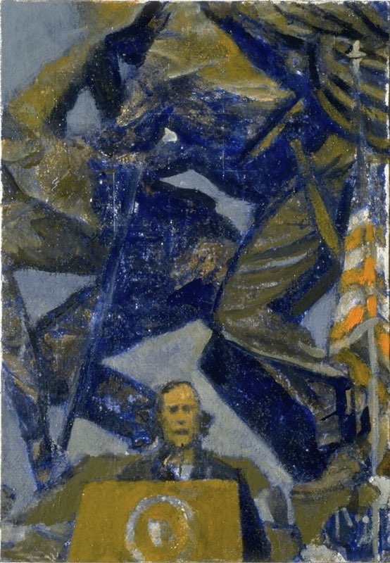 Speak 1992-1996oil/canvas/board 7x10”