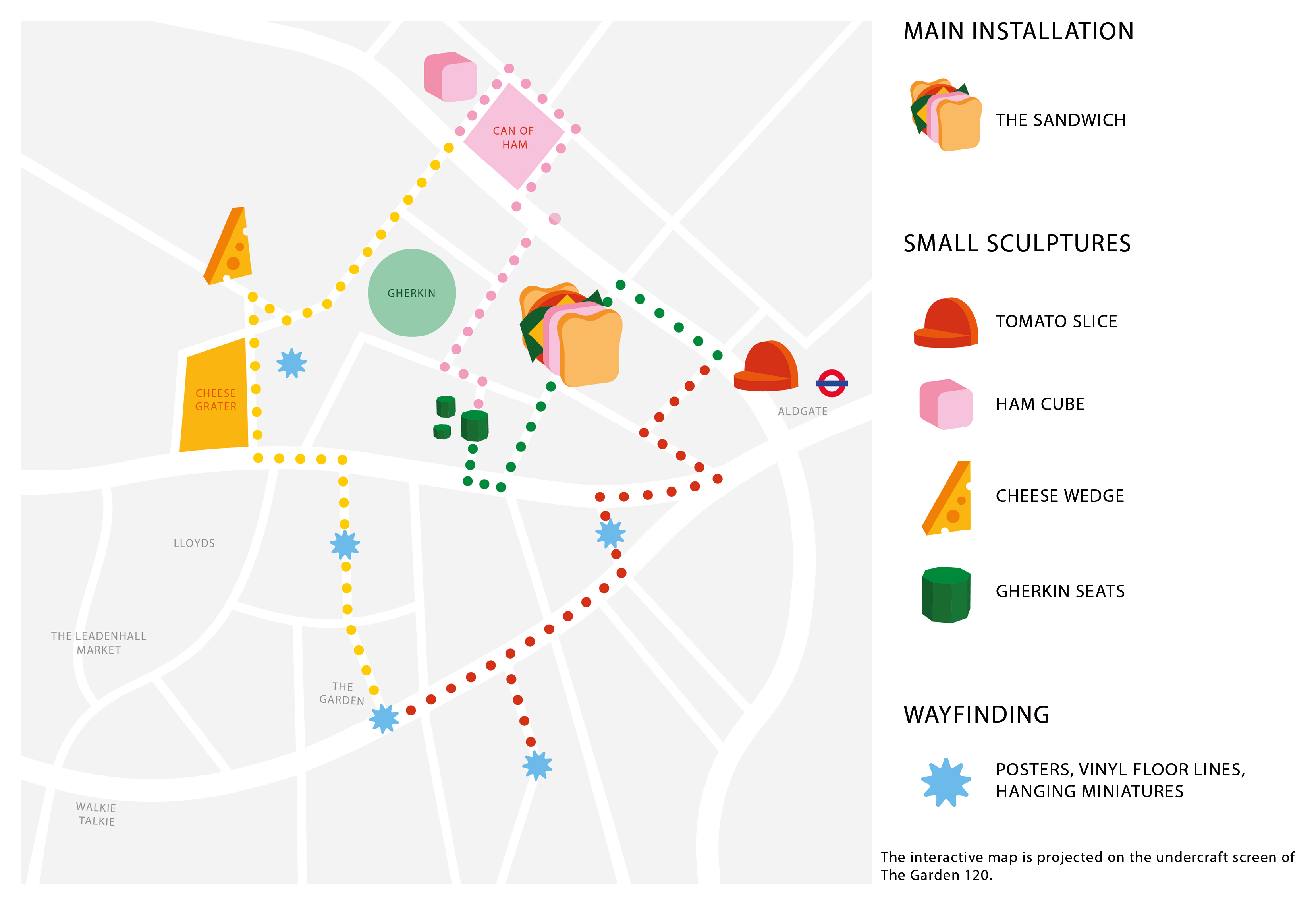 1. Picnic Walk treasure hunting map