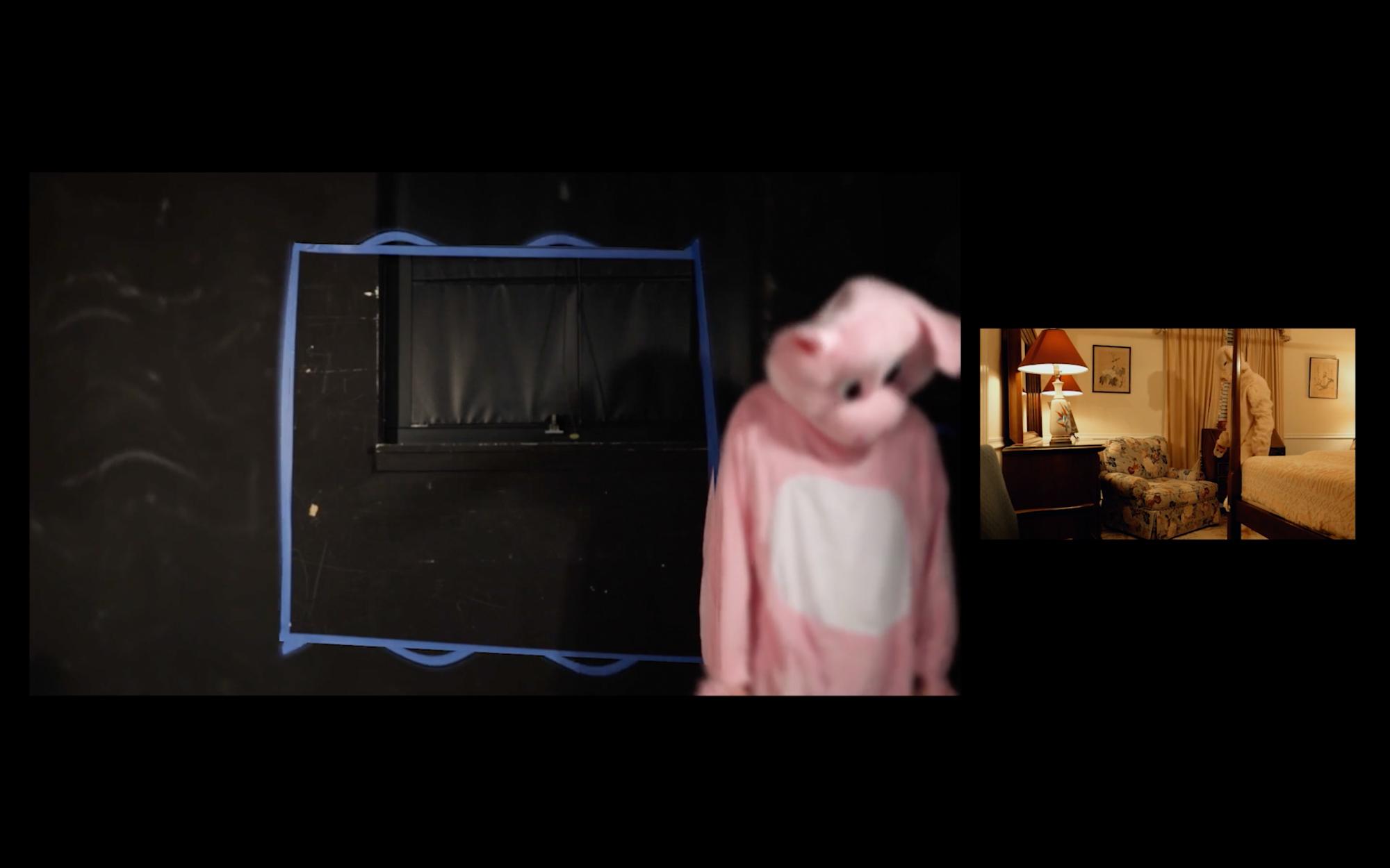 Still from all i have to do is (Videos 1-2), frame/framing