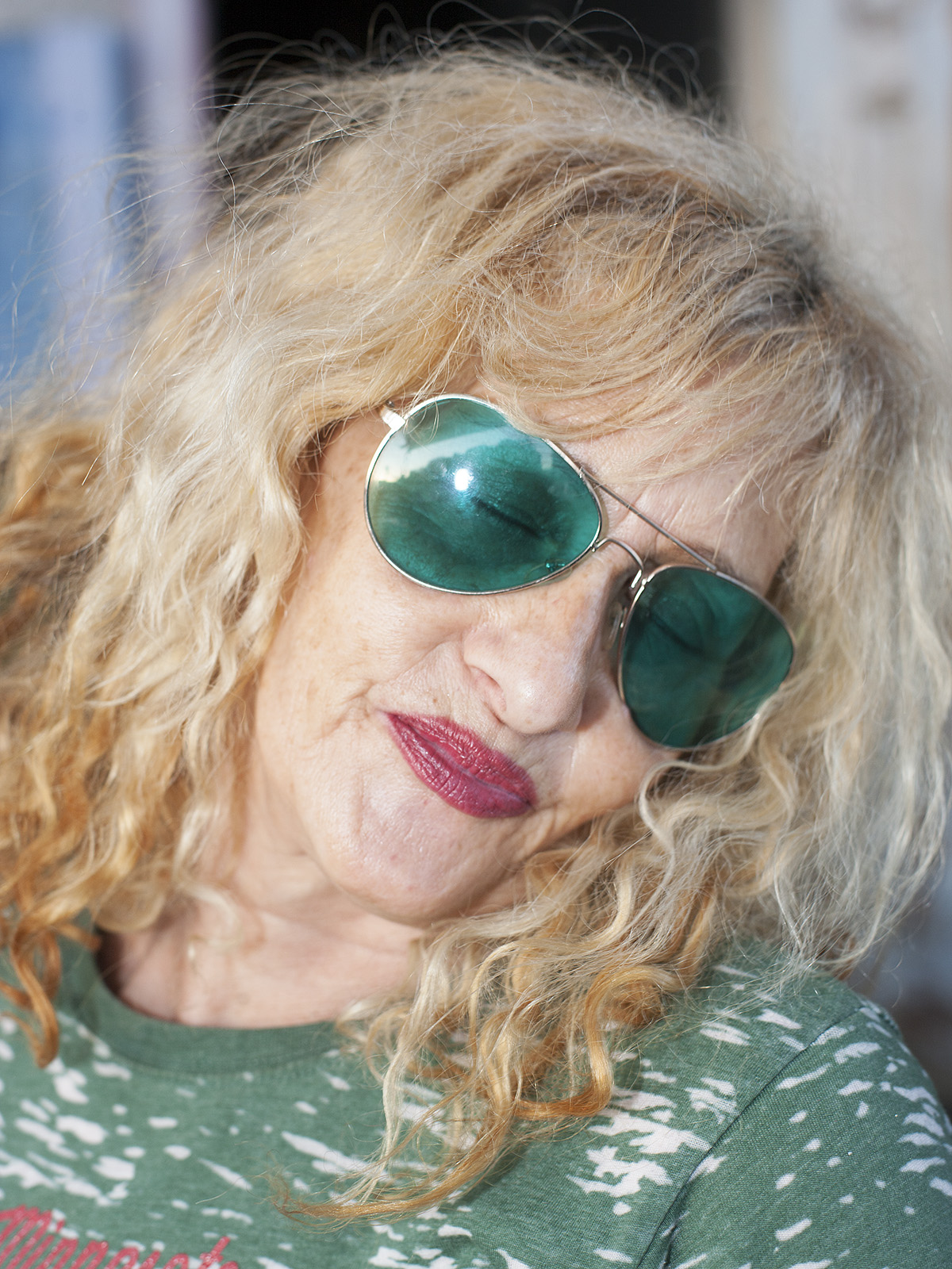 Michele, Elderberries Café, Sunset Boulevard, November 2019.