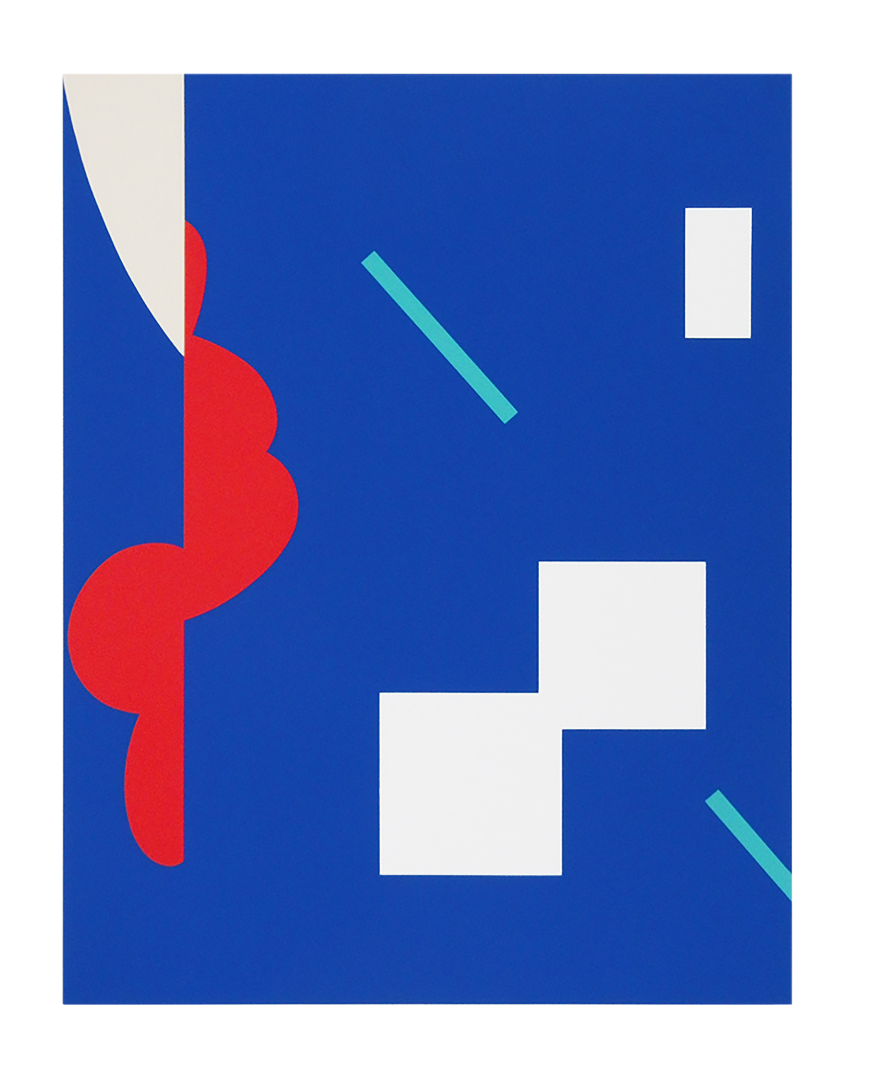 Fair Skin, 21" x 26", Silkscreen on Paper