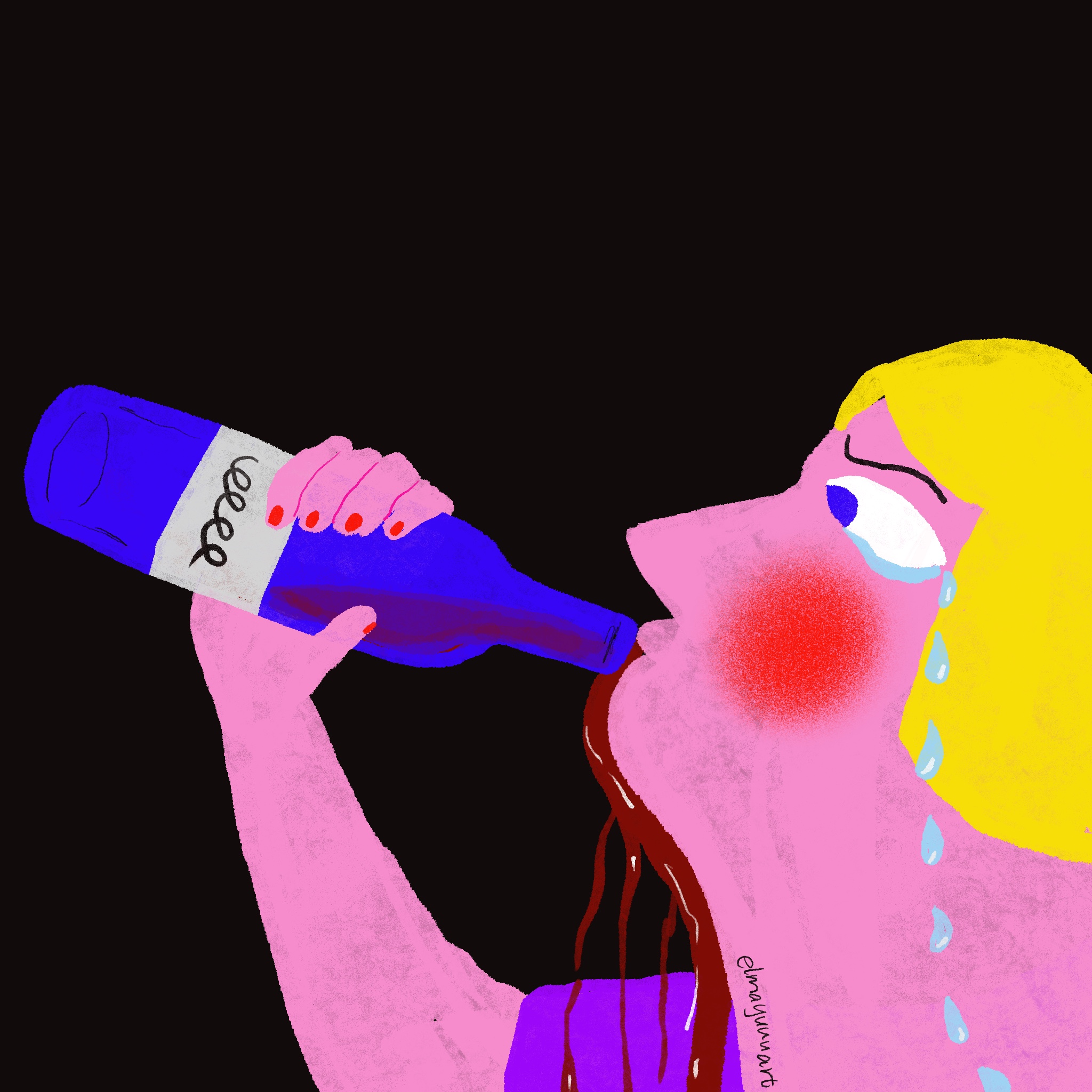 Terrible wedding anniversary.