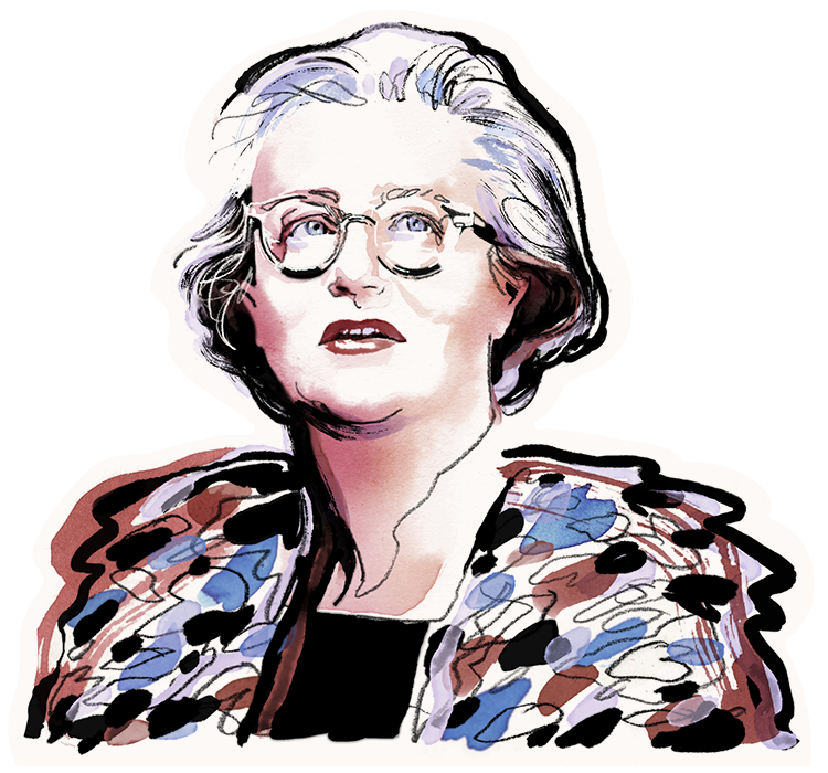 Li Edelkoort, 2017 for Libertine magazine