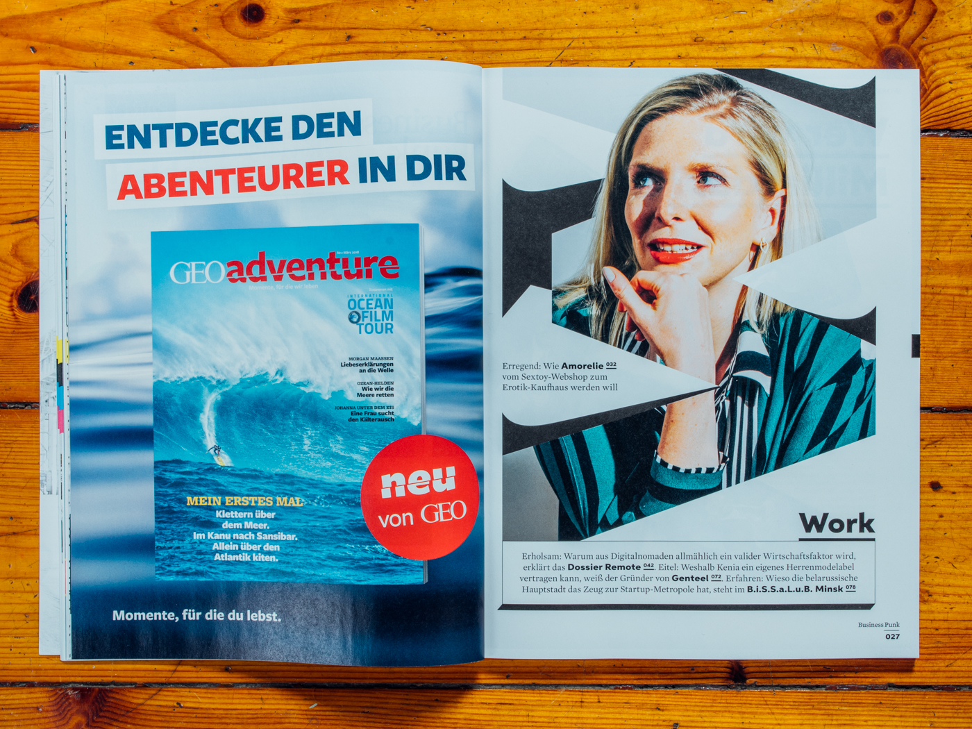 Business Punk / Lea-Sophie Cramer von Amorelie / April 2018