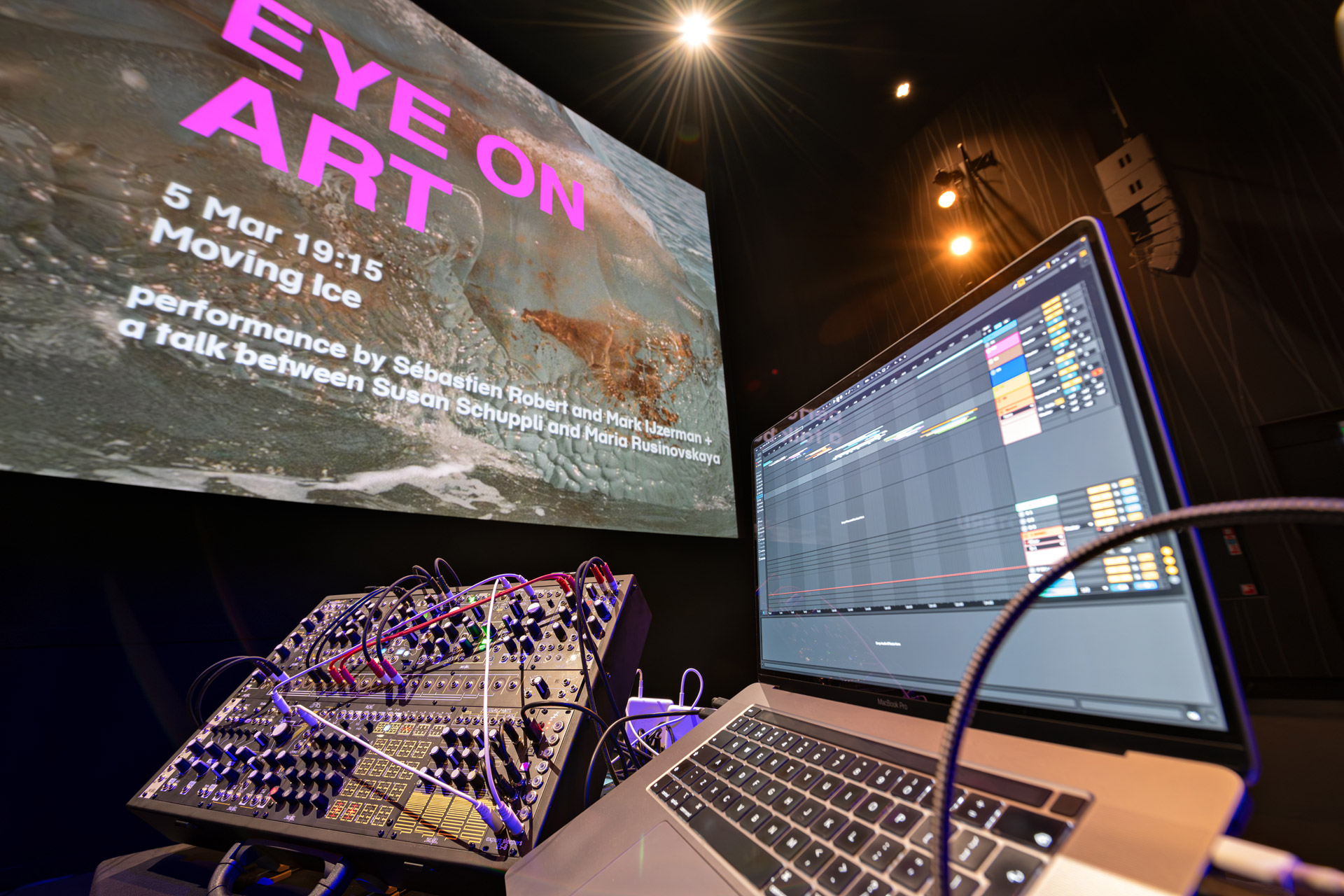 Eye on Art x Sonic Acts at Eye Filmmuseum | Photo by Pieter Kers