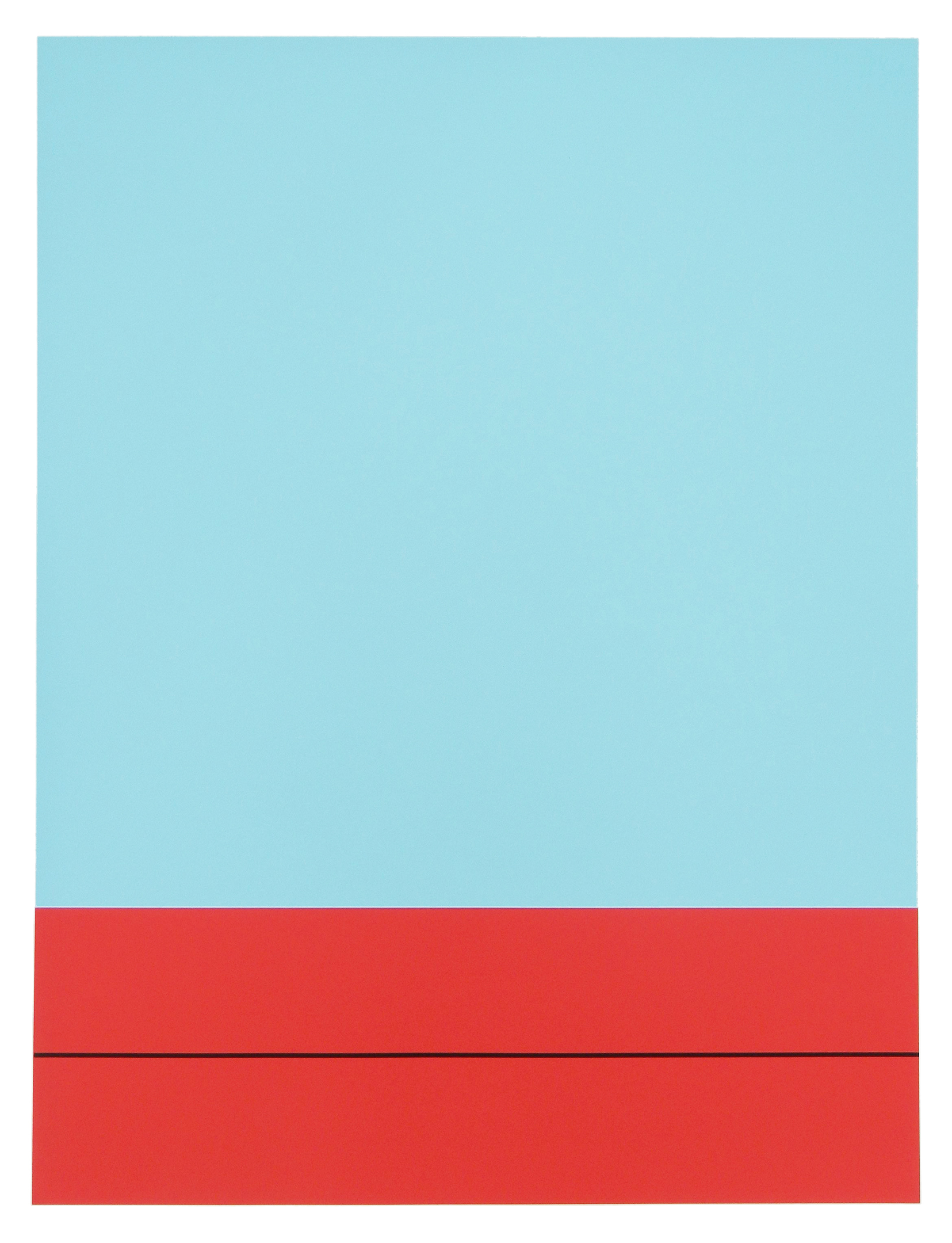 Untitled, 22" x 30", Silkscreen on Paper