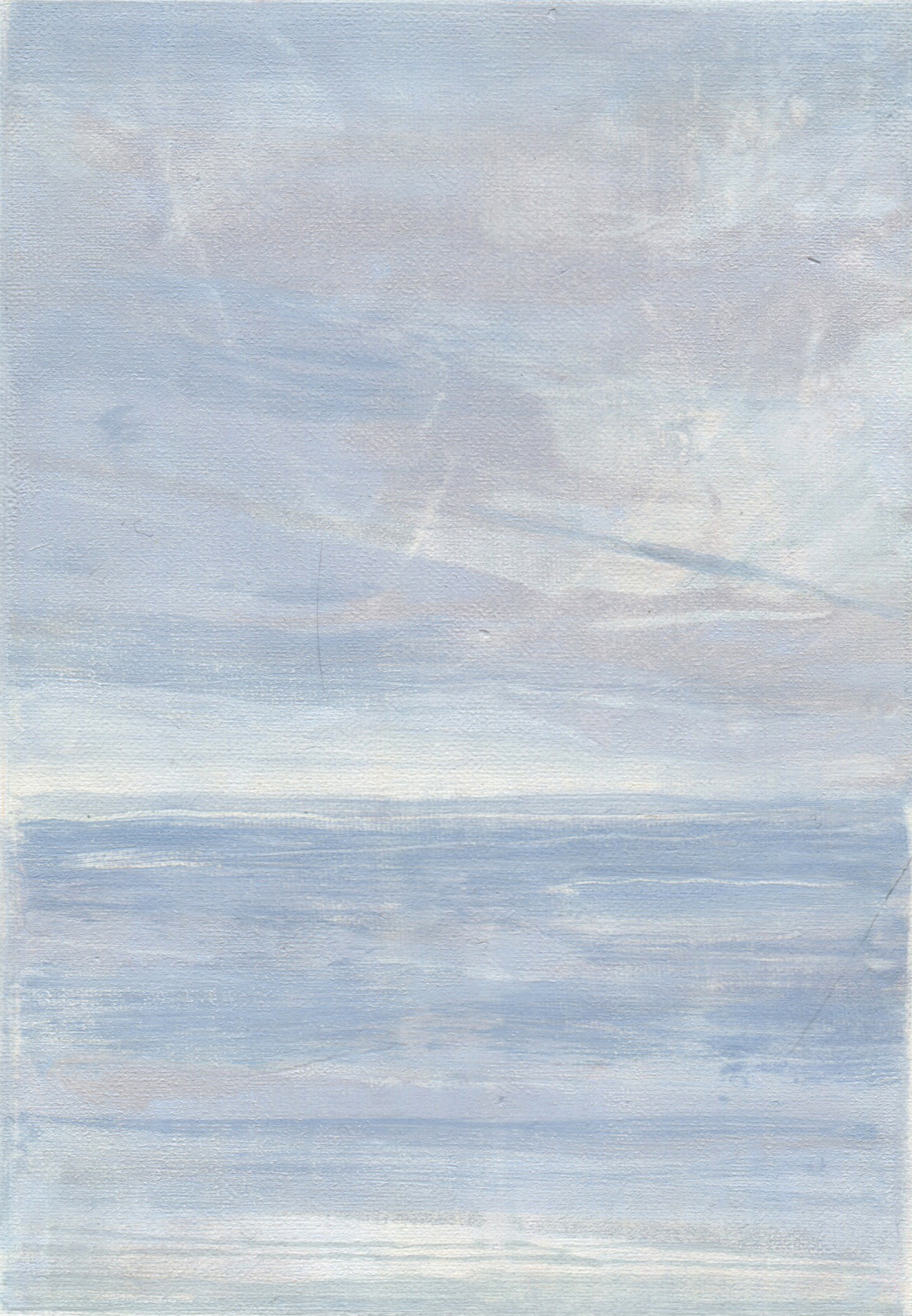 Background for a picture (1), acrylic on canvas, 15 x 24 cm