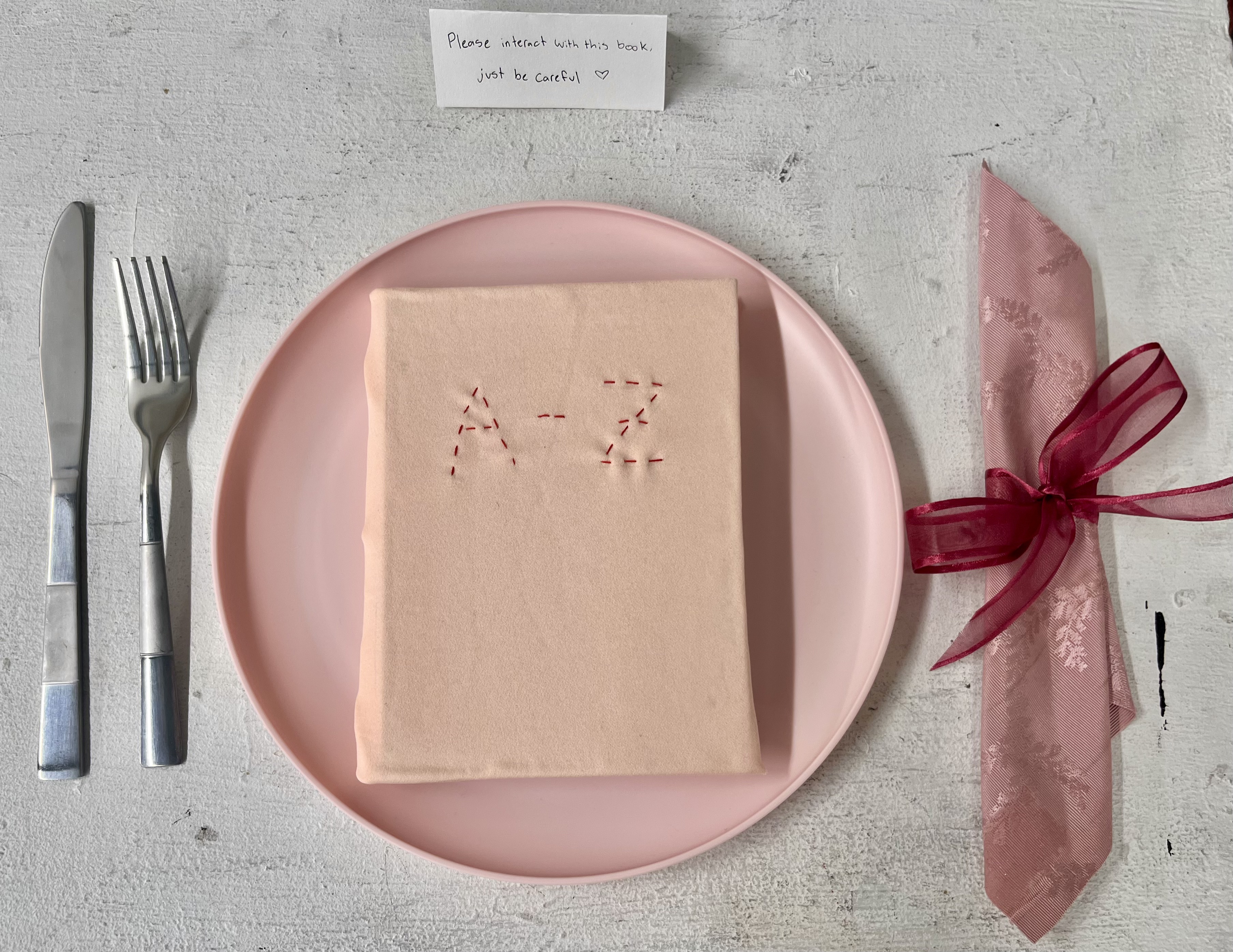 A-Z, Artist Book, 2022