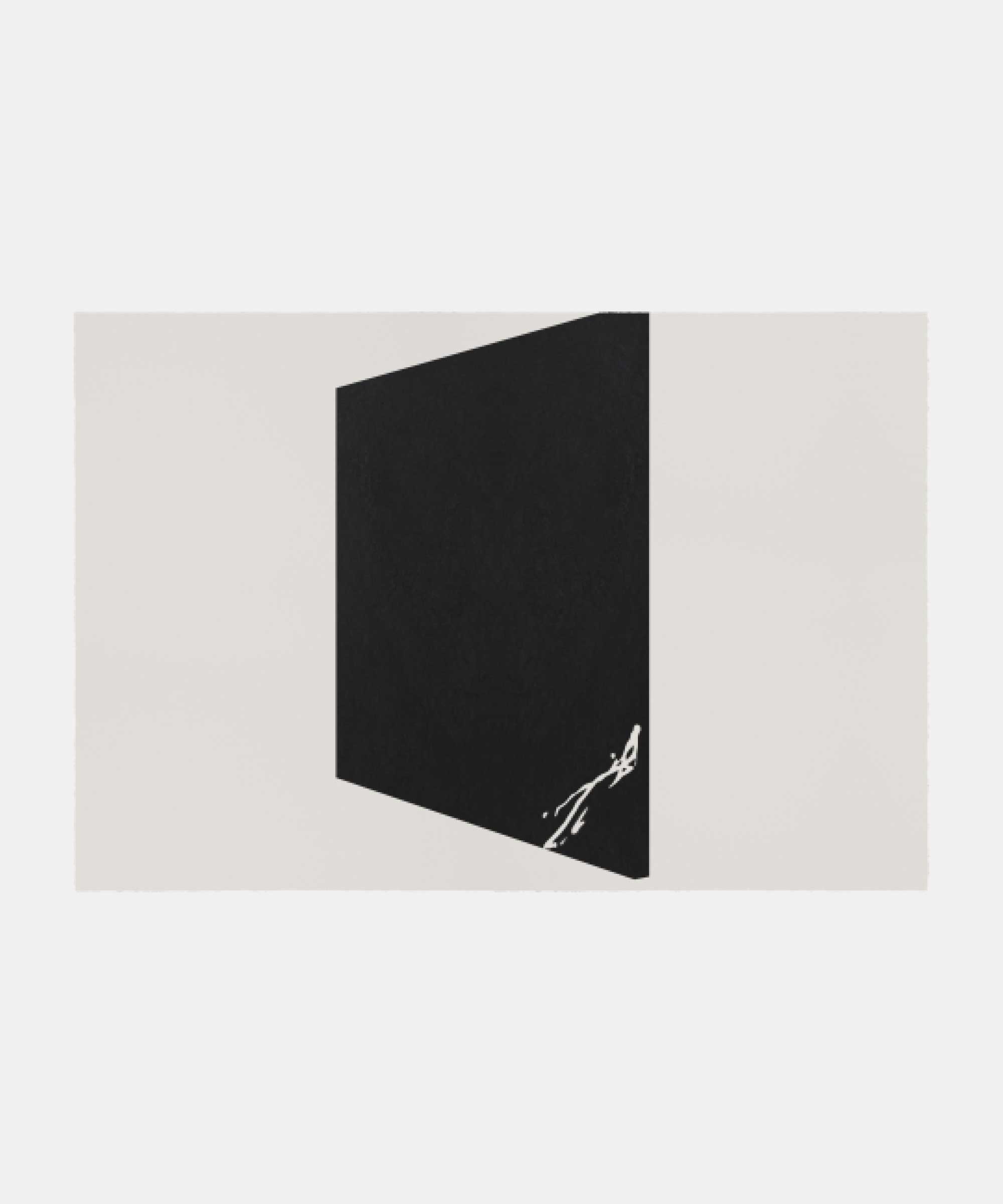 Drawing of a painting, 2020. Marking pen on paper. 112&#160;×&#160;76&#160;cm.