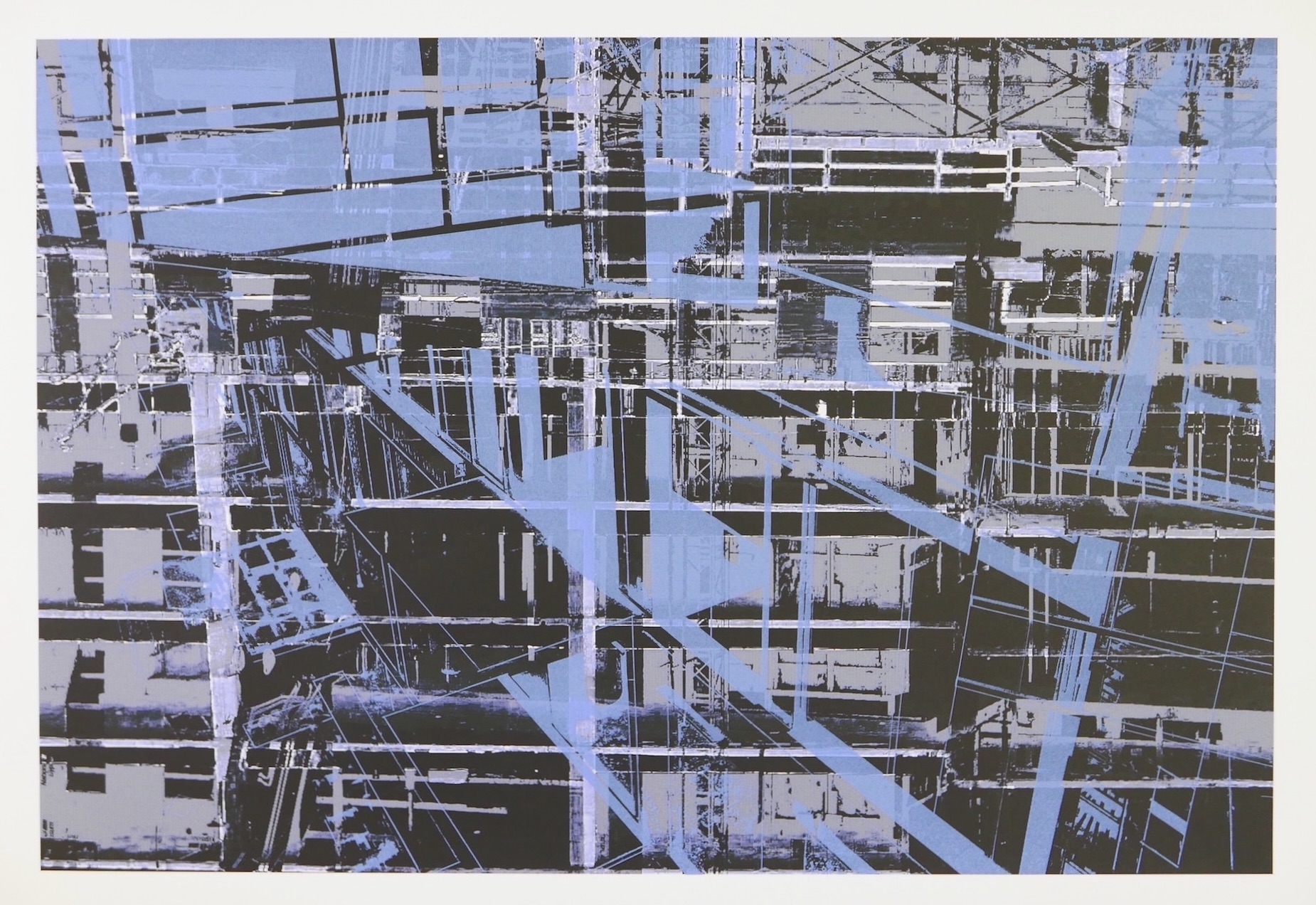 Legacy Complex - Void, screen and inkjet print, 24 x 36 in. 2017 ed. 3