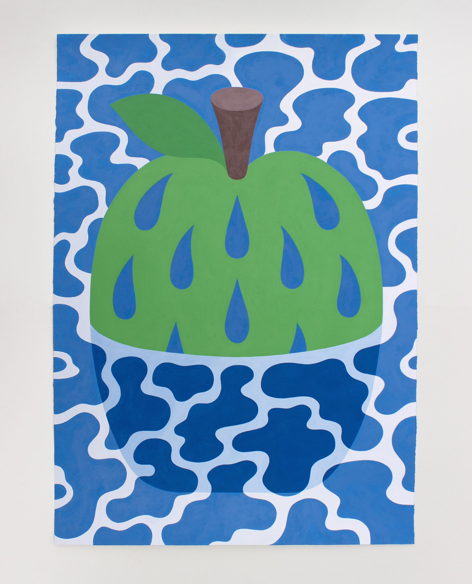 Apple 4, 21.3 x 30 inches