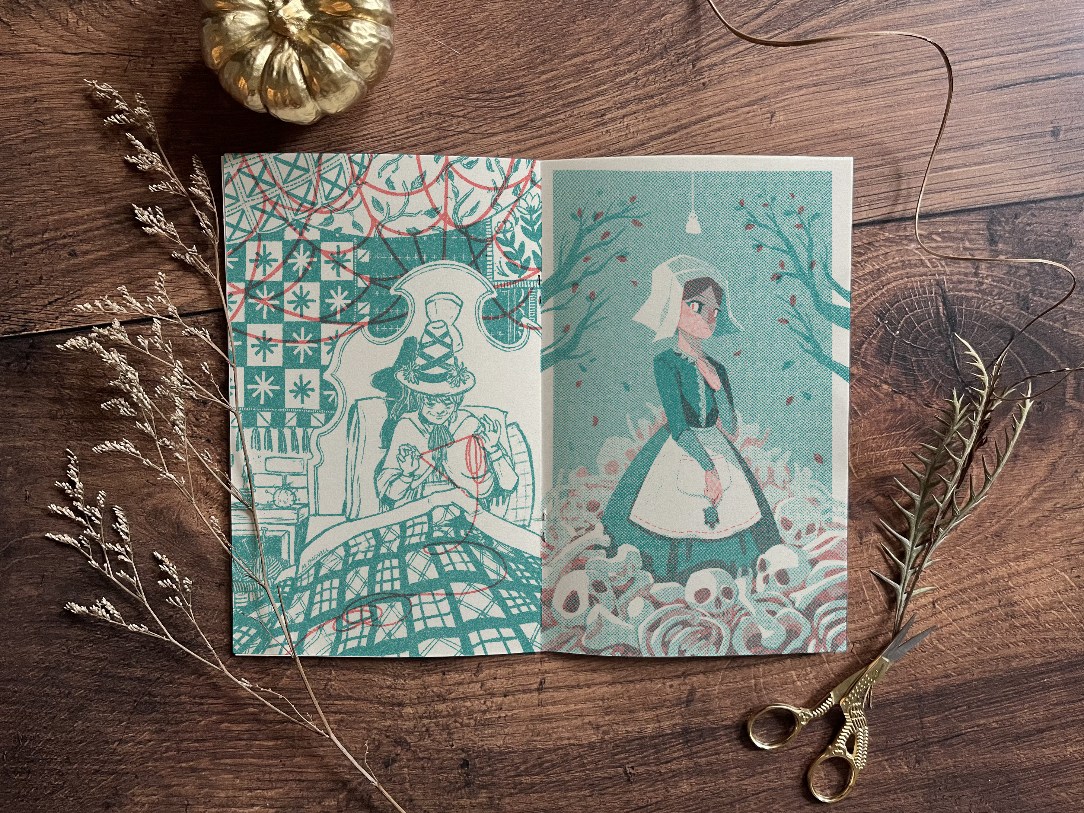 Left: me | Right: Madison Yang