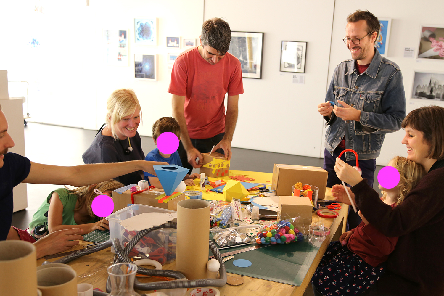 Prototype-making workshop - Paper Cut Exhibition  The Proud Archivist, London