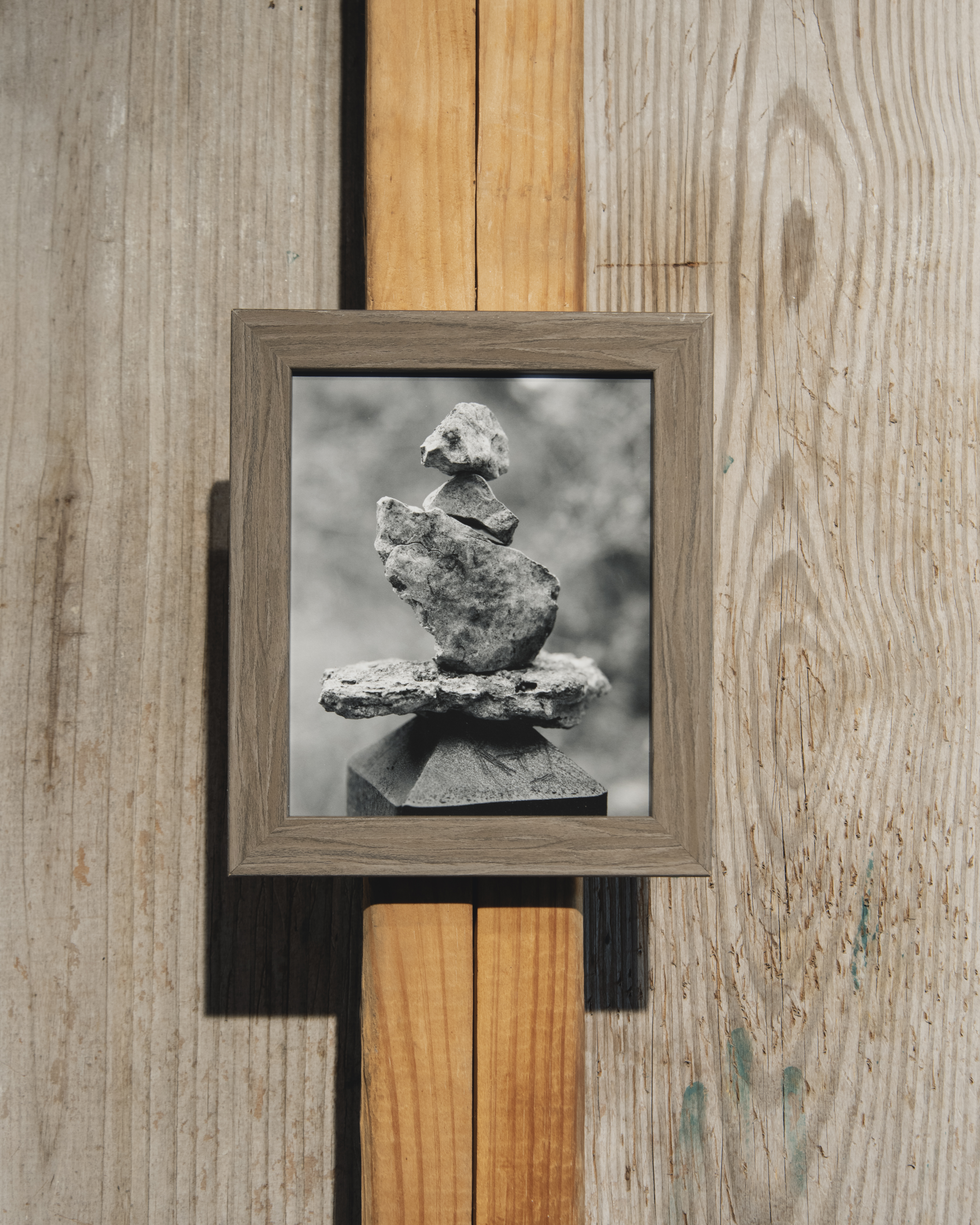 The Remaining Time works by Helen Jones and Ania Safko, Shed-Shows, Austin, Texas, May 2023.