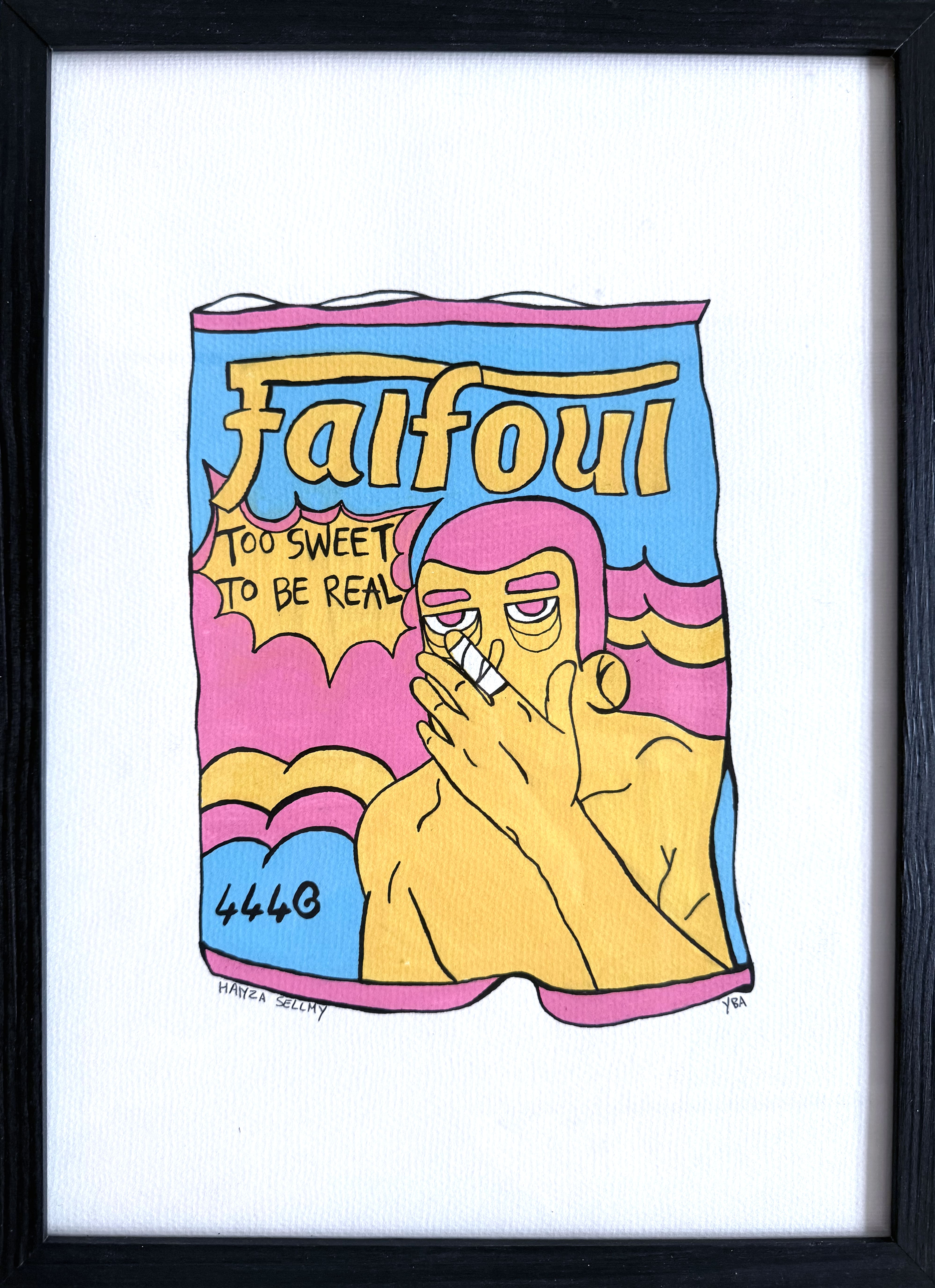 Chapter XXIII, Acrylics on paper, 30x42cm, 2025.