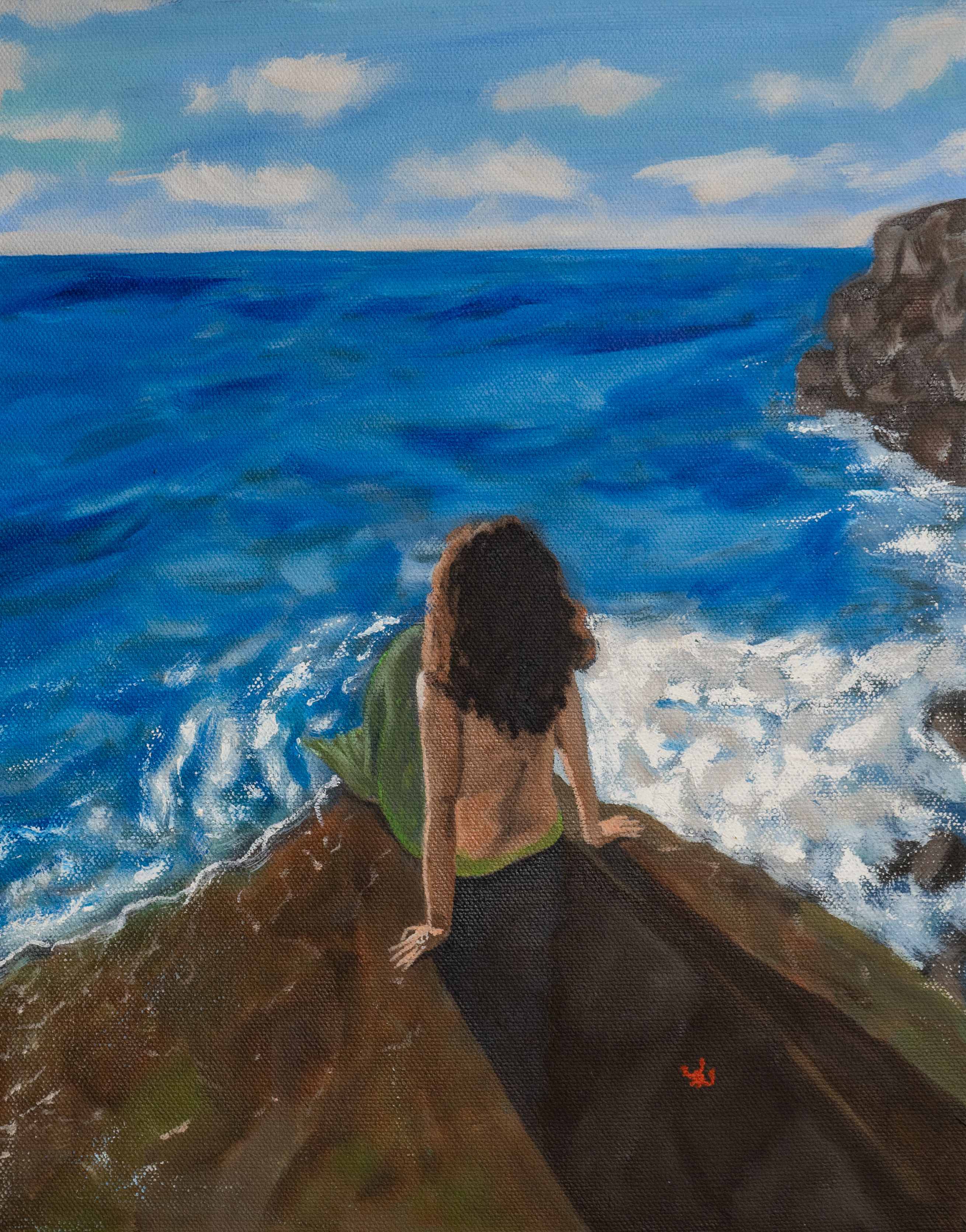 "Found & Lost" Oil on Canvas 10x14in.