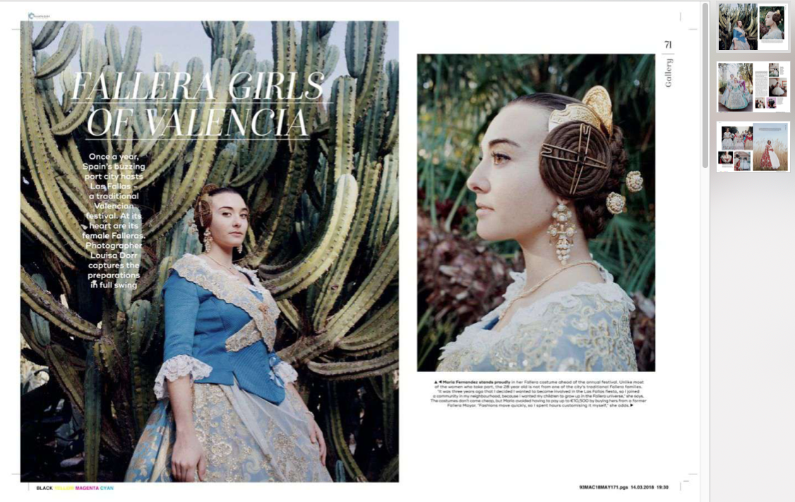 Marie Claire  Falleras