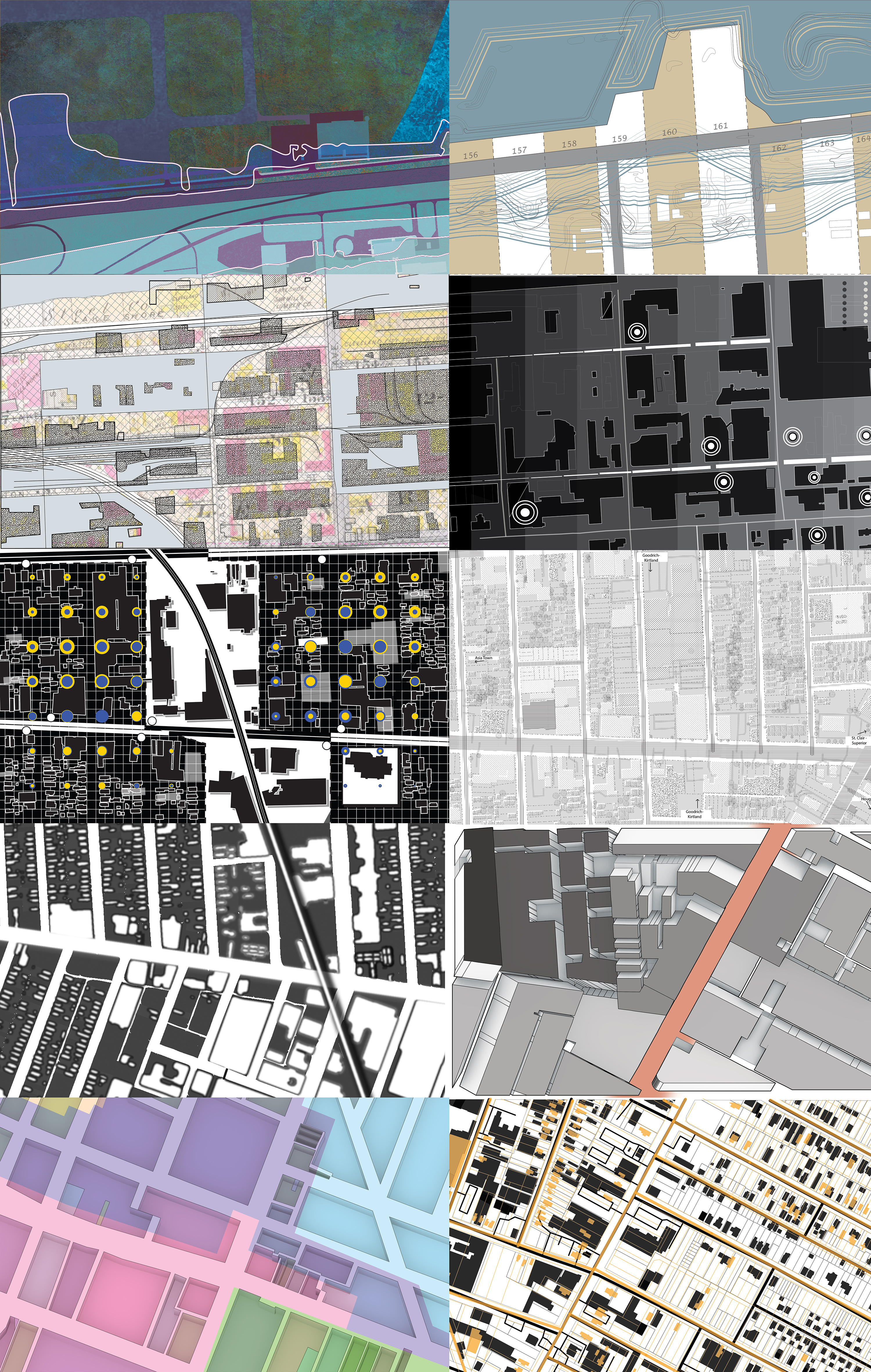 Digital Collage Map