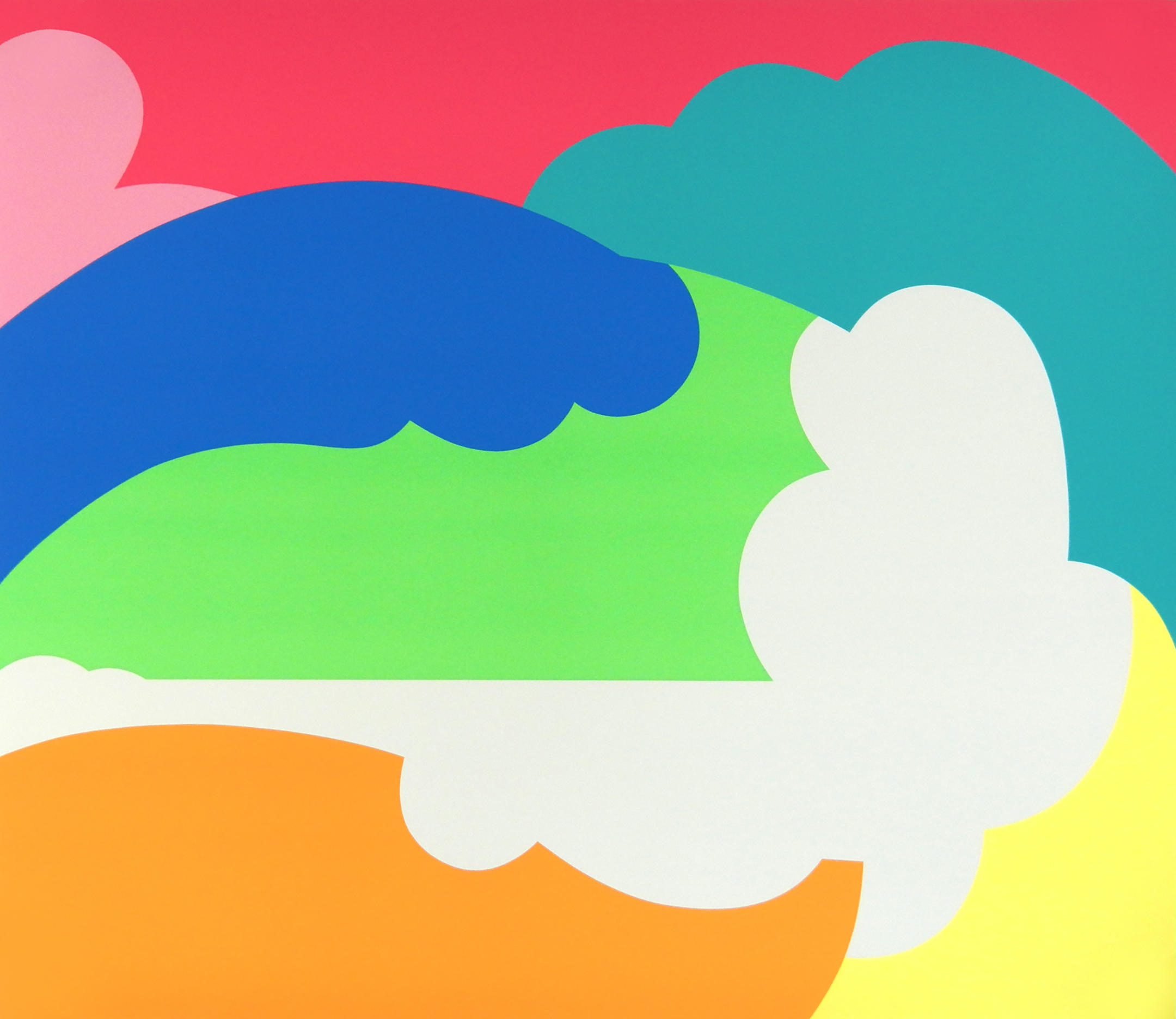 The Wonderful Cat 7, 33.5" x 29", Silkscreen on Paper