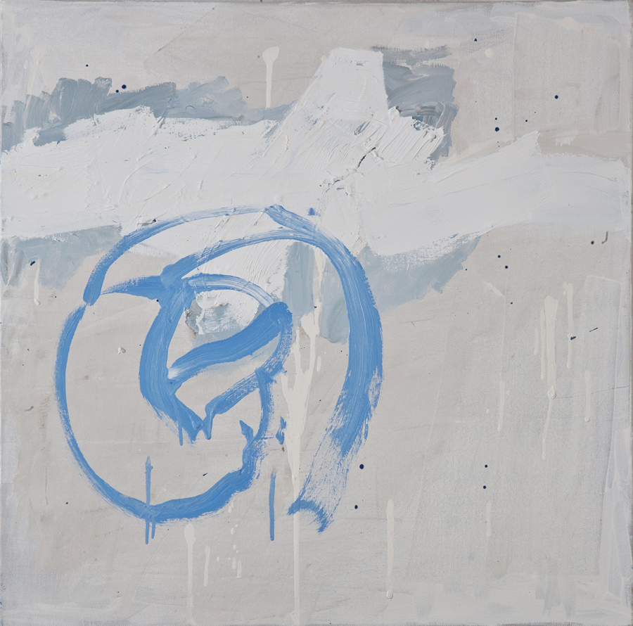 Blue Perfume 5, 2014, oil on canvas, 24x24in