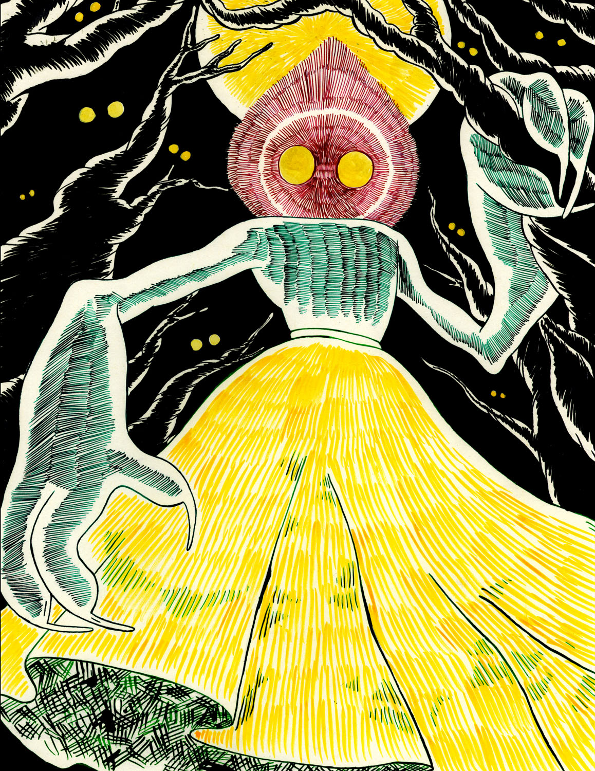 Flatwoods MonsterInk, 11 x 14.25, 2022