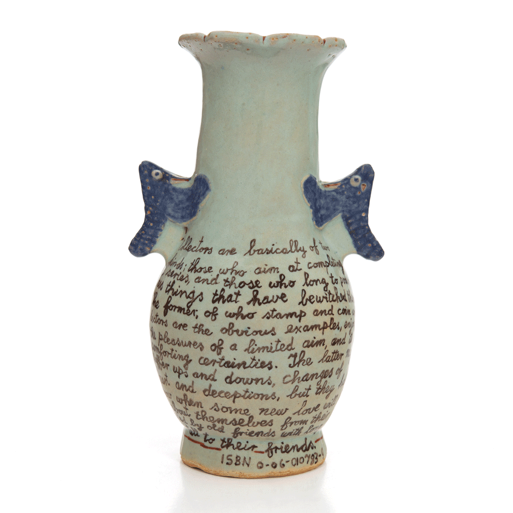 HN1283 Been doing this for 50 years, 24.3.17Glazed ceramic stoneware26 x 17cm