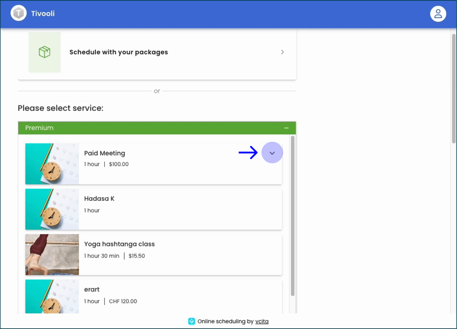 Hidden service description