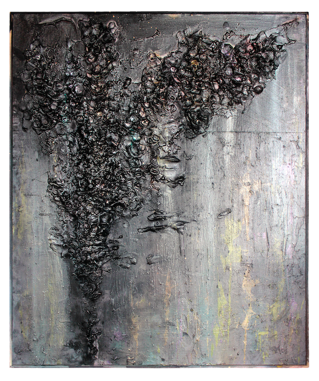 Alimentando al Diablo, 2023- 70x50cm- Mixed Technique