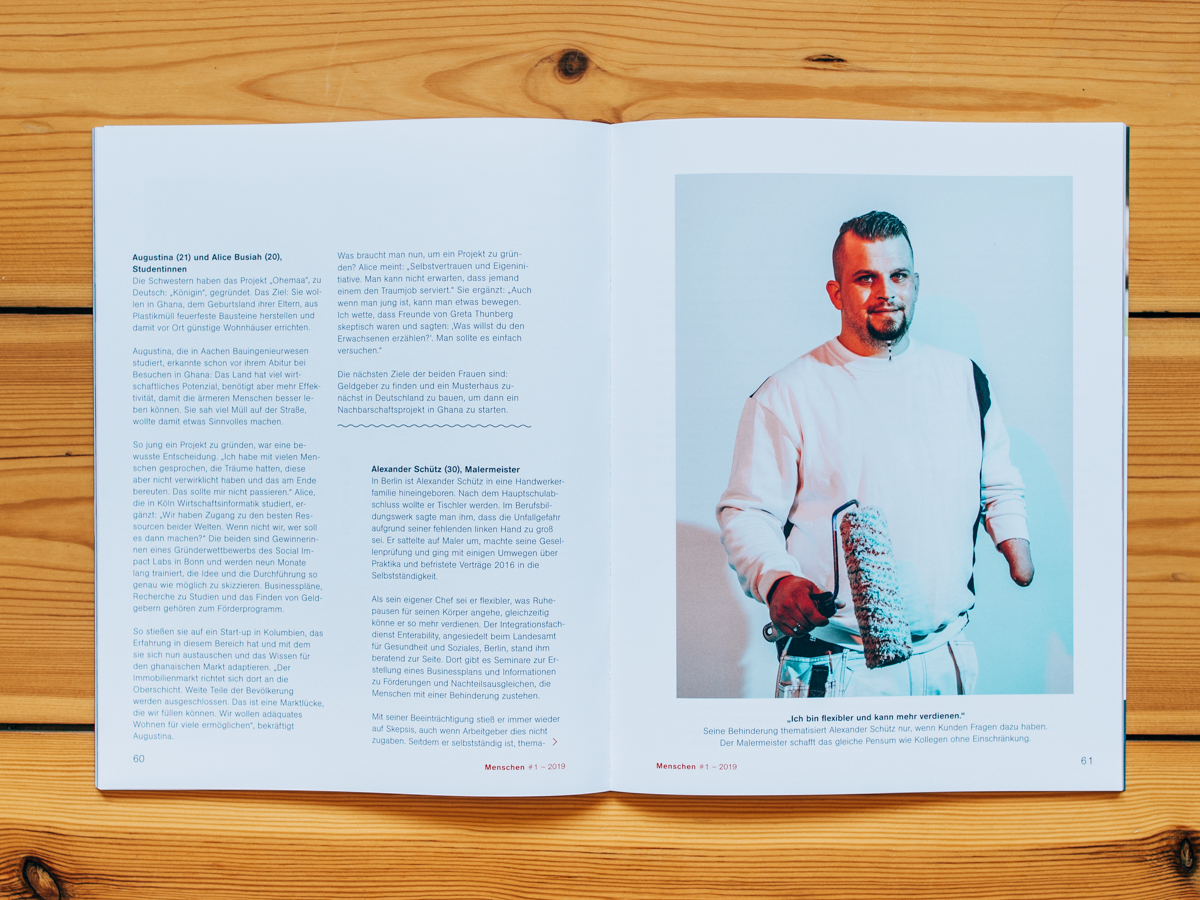 Aktion Mensch / Portraits / Juli 2019