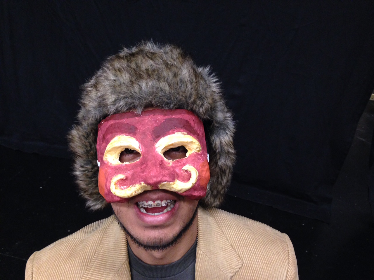 We also teach performing in masks