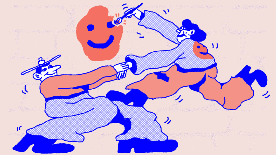 Freelance Relationships - An Editorial Illustration for UnderPinned by Darren Shaddick UK Illustrator and Graphic Designer